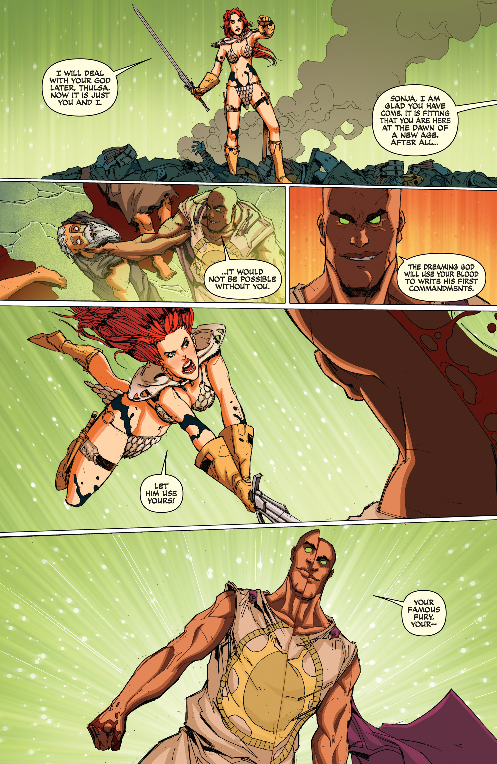 Read online Red Sonja: Atlantis Rises comic -  Issue #4 - 15