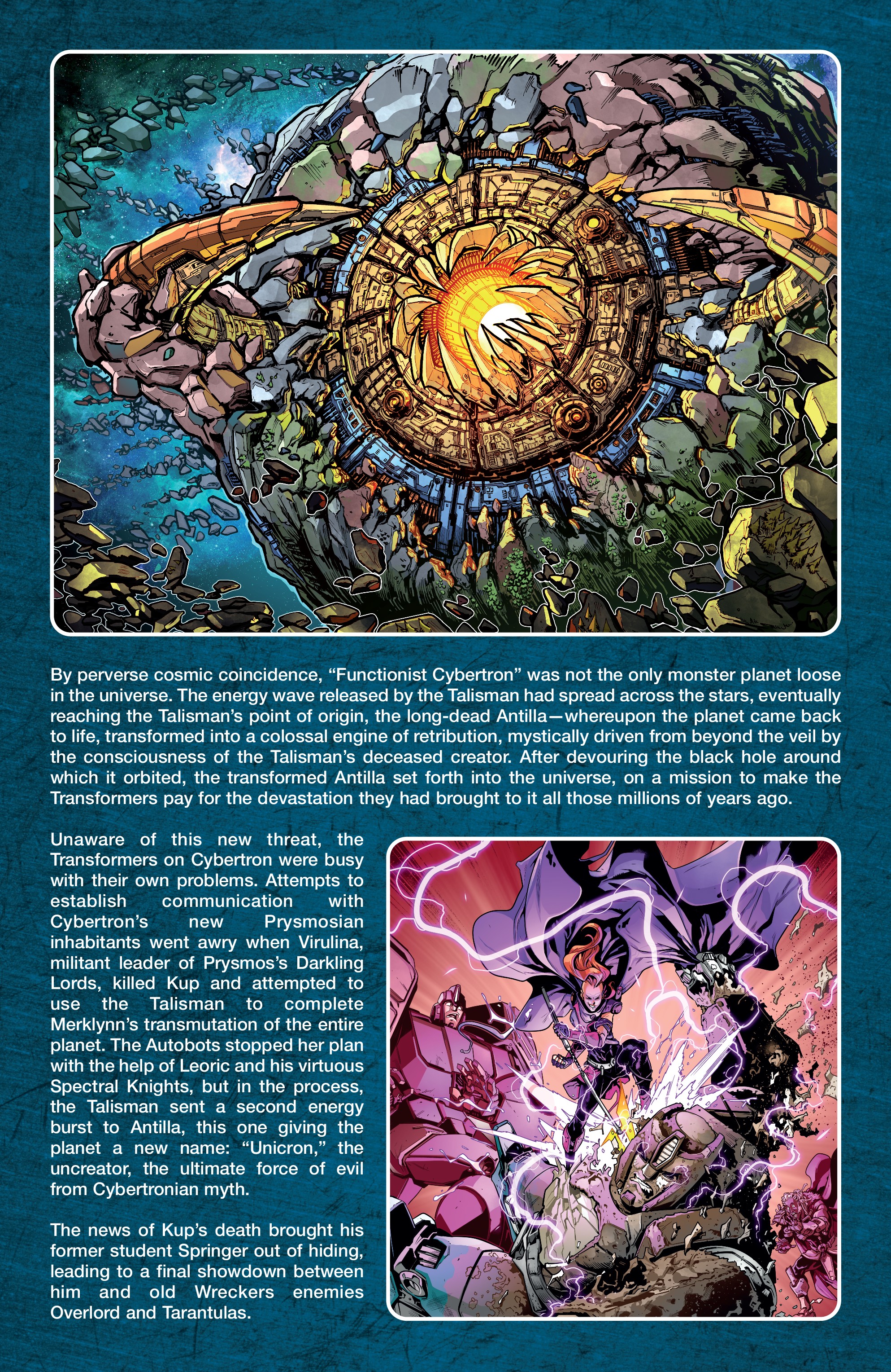 Read online Transformers: Historia comic -  Issue # Full - 40