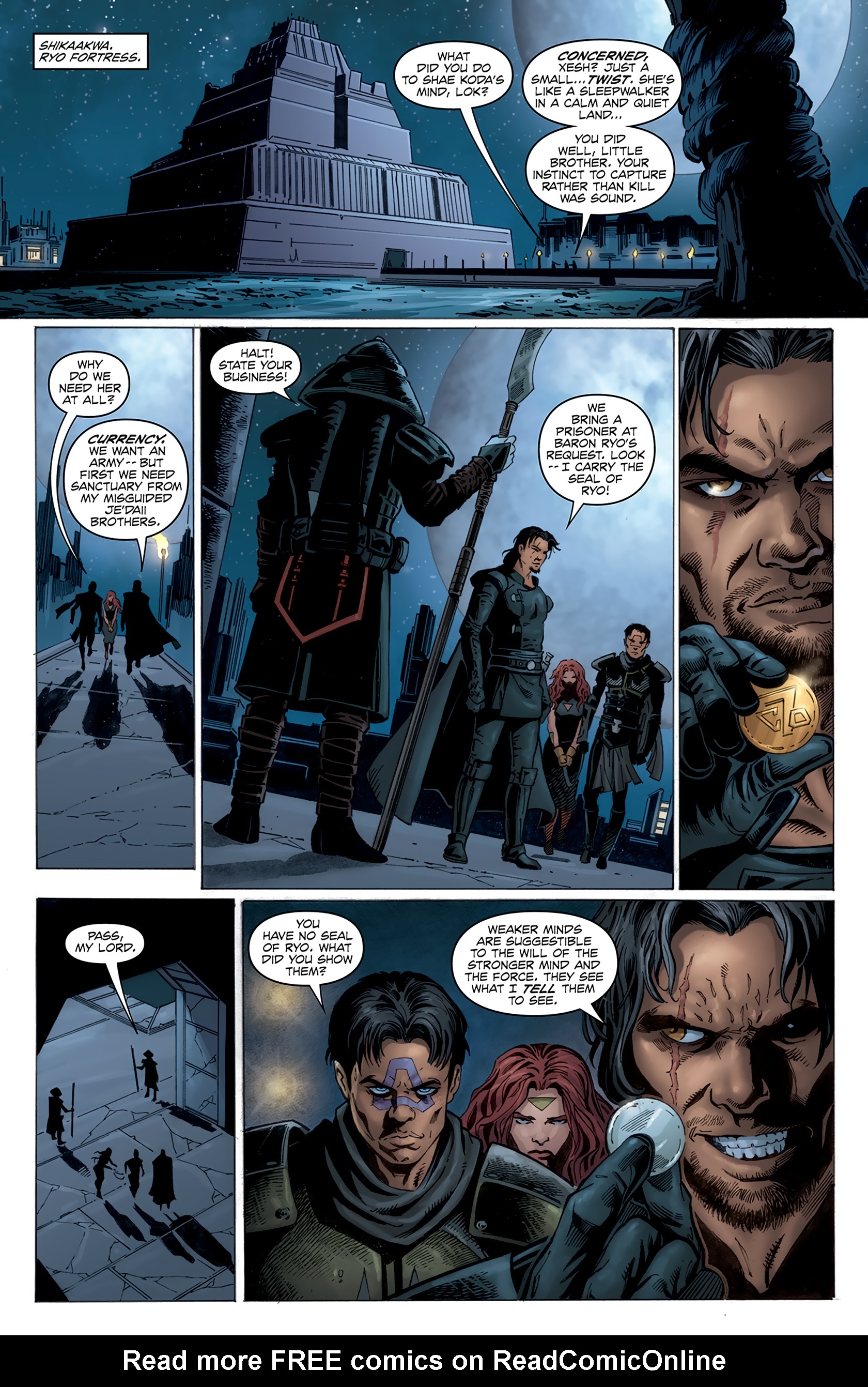 Read online Star Wars: Dawn of the Jedi - Prisoner of Bogan comic -  Issue #5 - 3