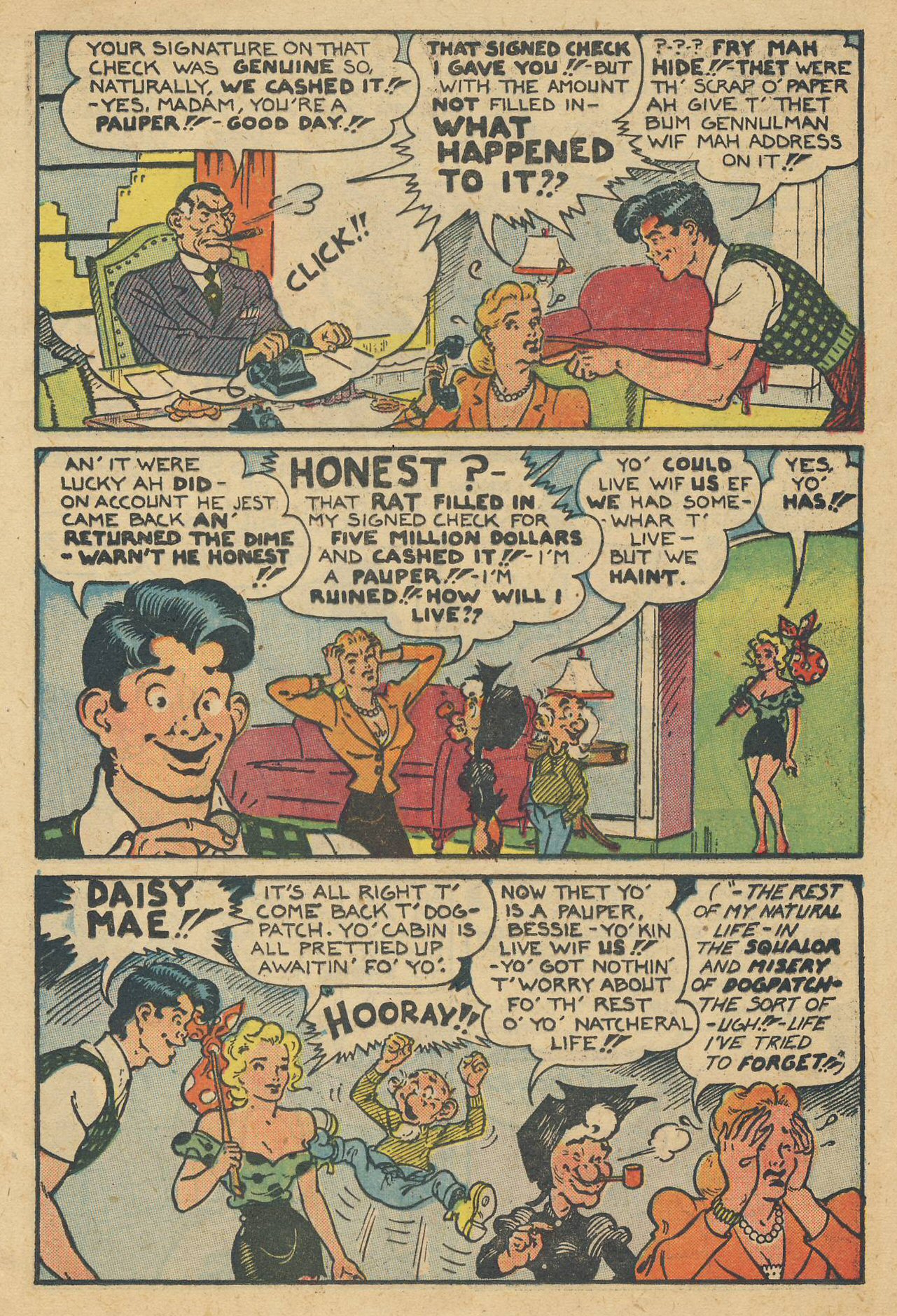Read online Li'l Abner Comics comic -  Issue #70 - 25