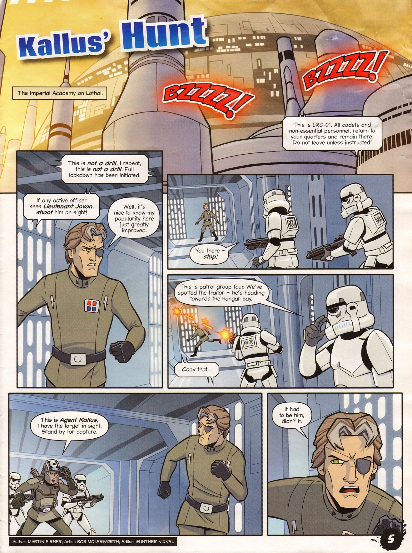 Read online Star Wars Rebels Magazine comic -  Issue #4 - 5