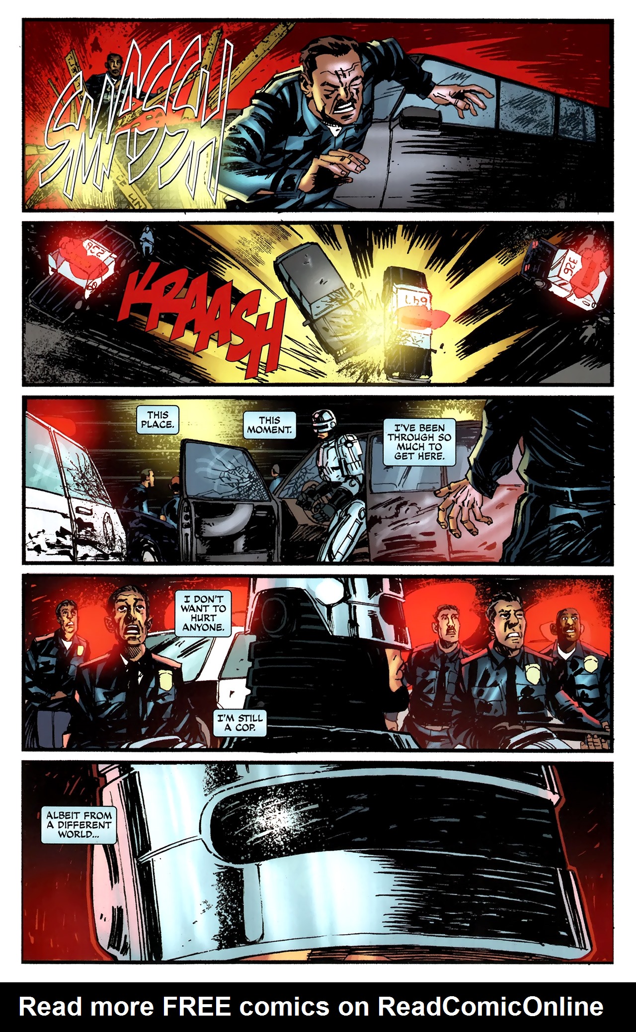 Read online Terminator/Robocop: Kill Human comic -  Issue #2 - 10