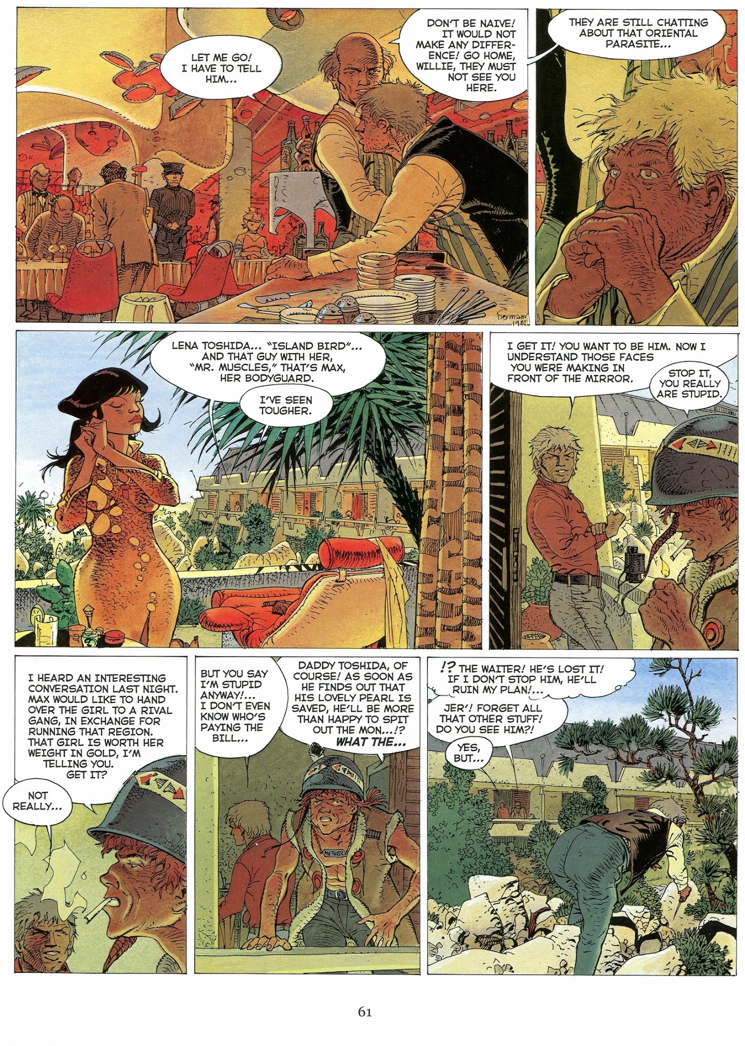 Read online Jeremiah by Hermann comic -  Issue # TPB 3 - 62