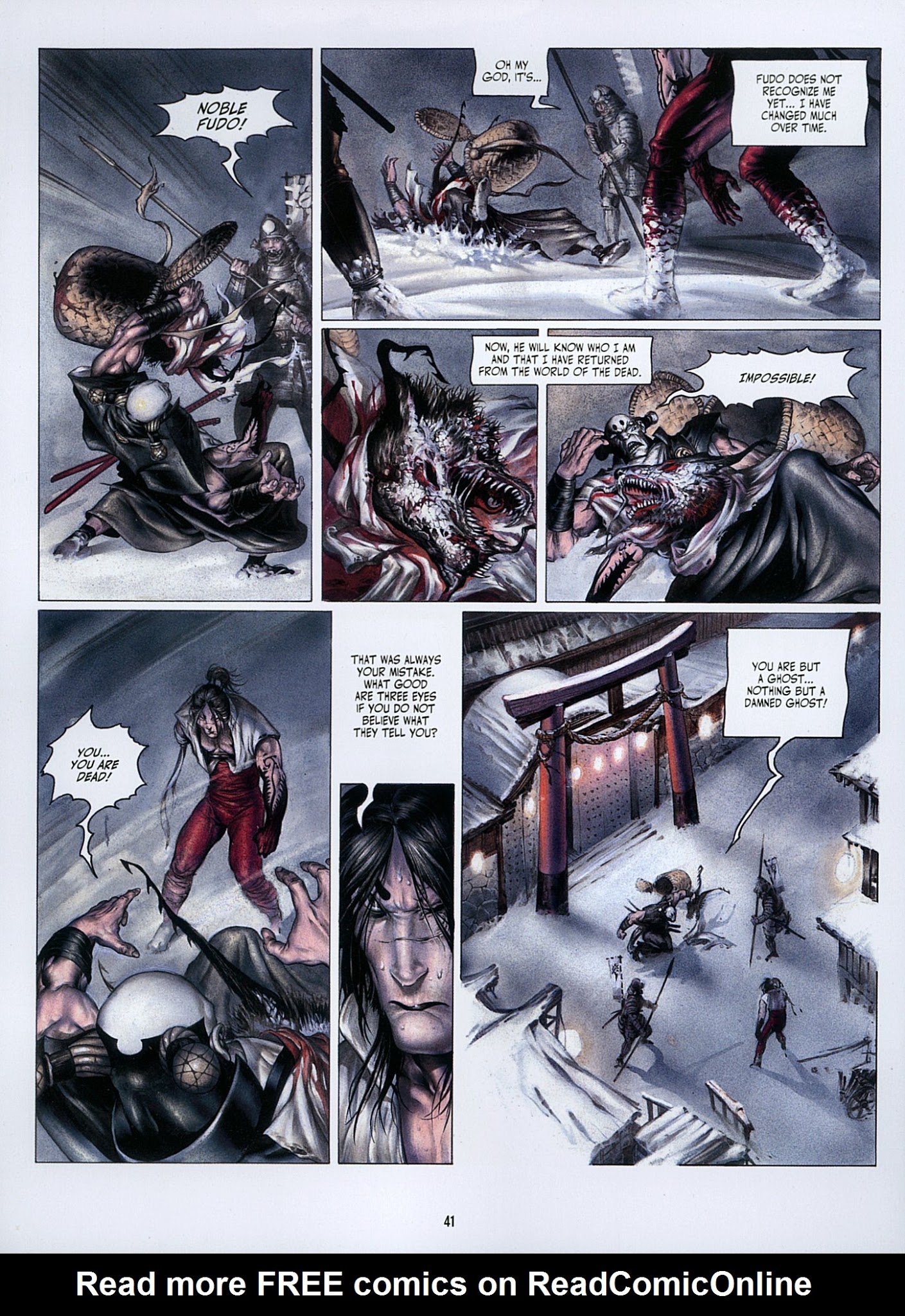 Read online Legend of the Scarlet Blades comic -  Issue # TPB - 42