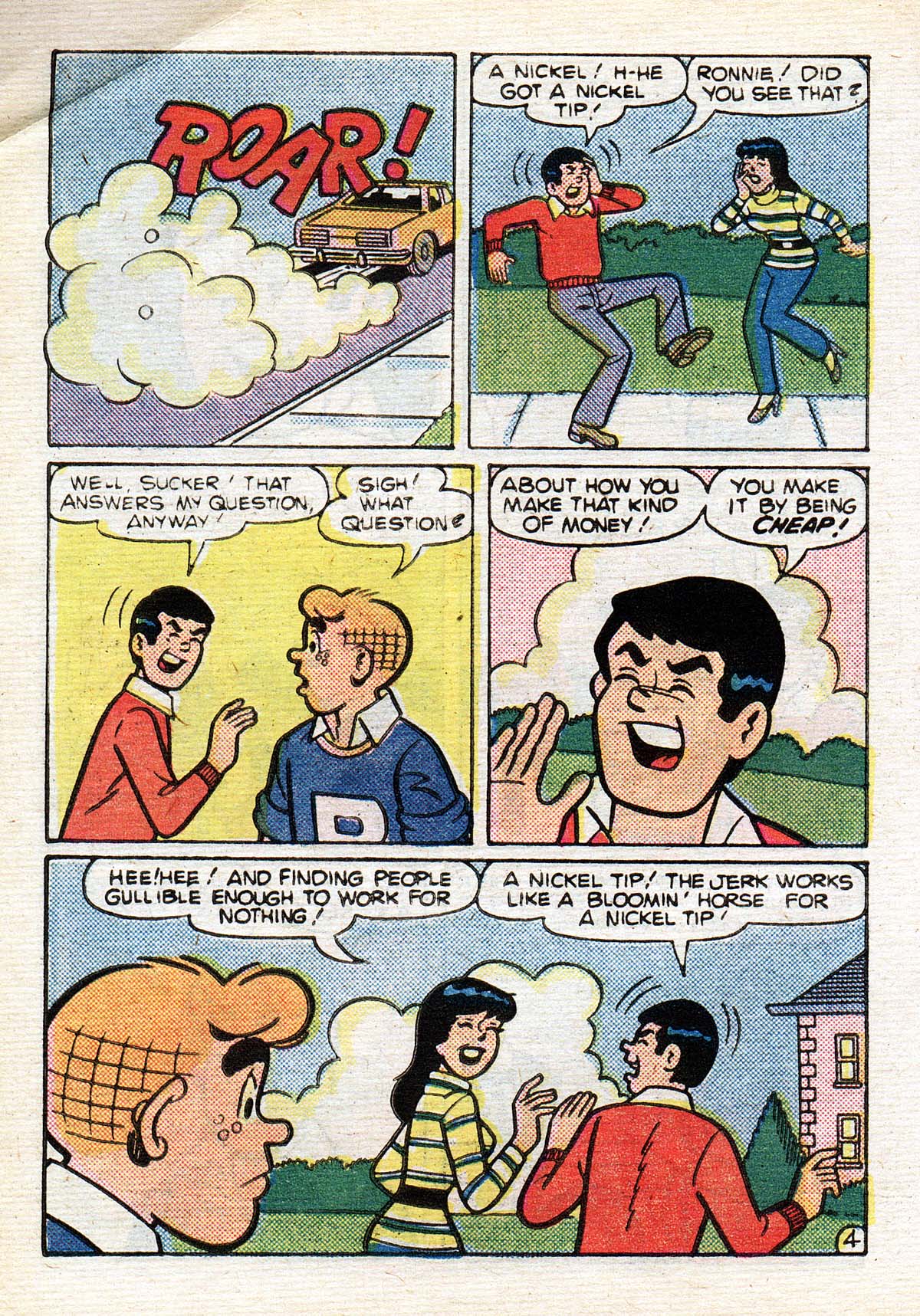 Read online Jughead Jones Comics Digest comic -  Issue #40 - 69