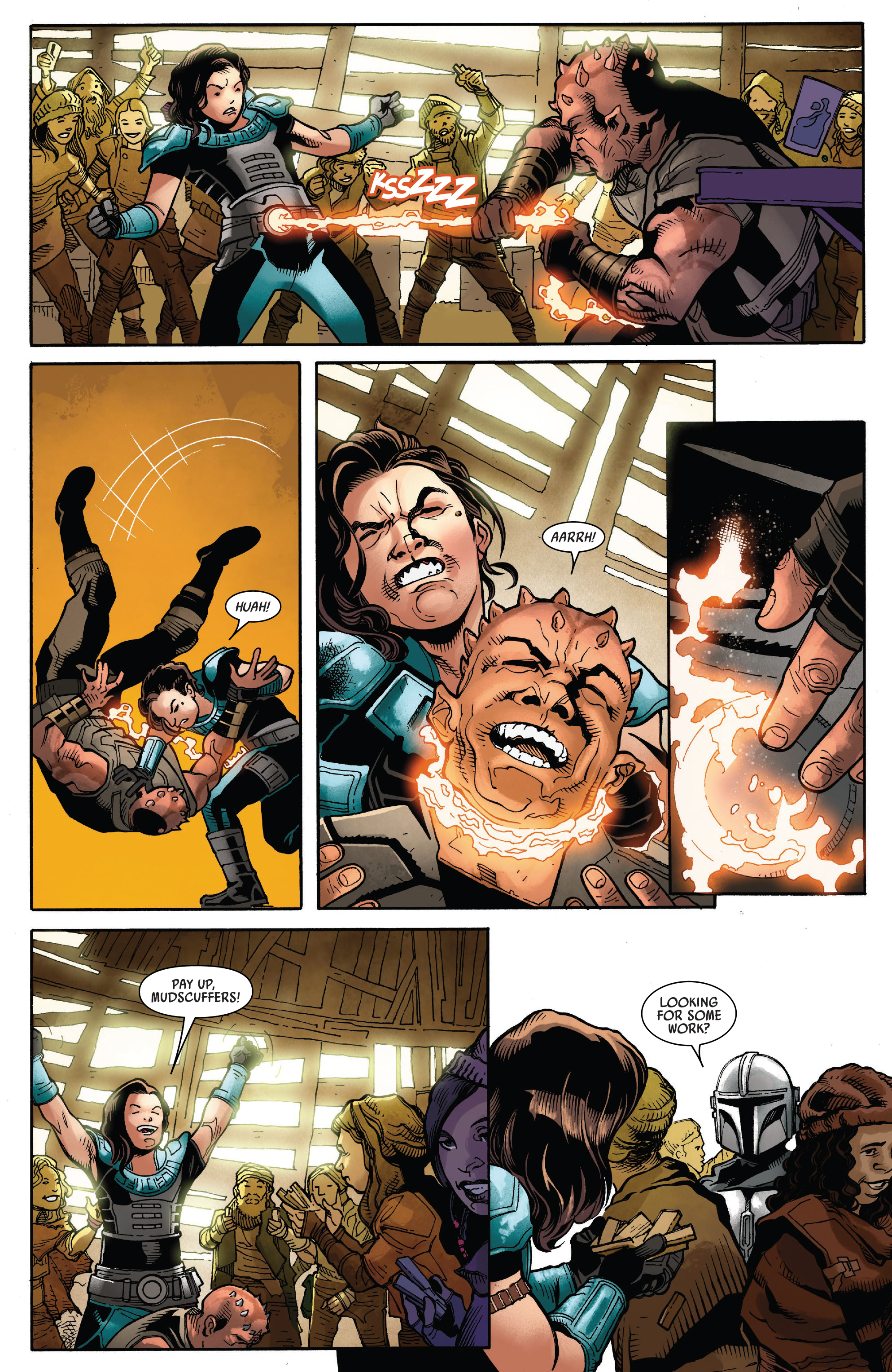 Read online Star Wars: The Mandalorian comic -  Issue #7 - 5
