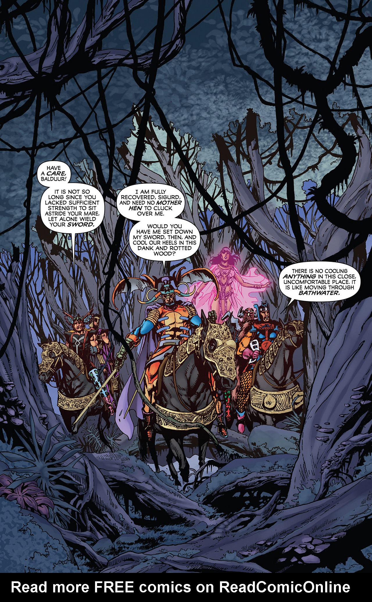 Read online Kirby: Genesis - Dragonsbane comic -  Issue #3 - 3