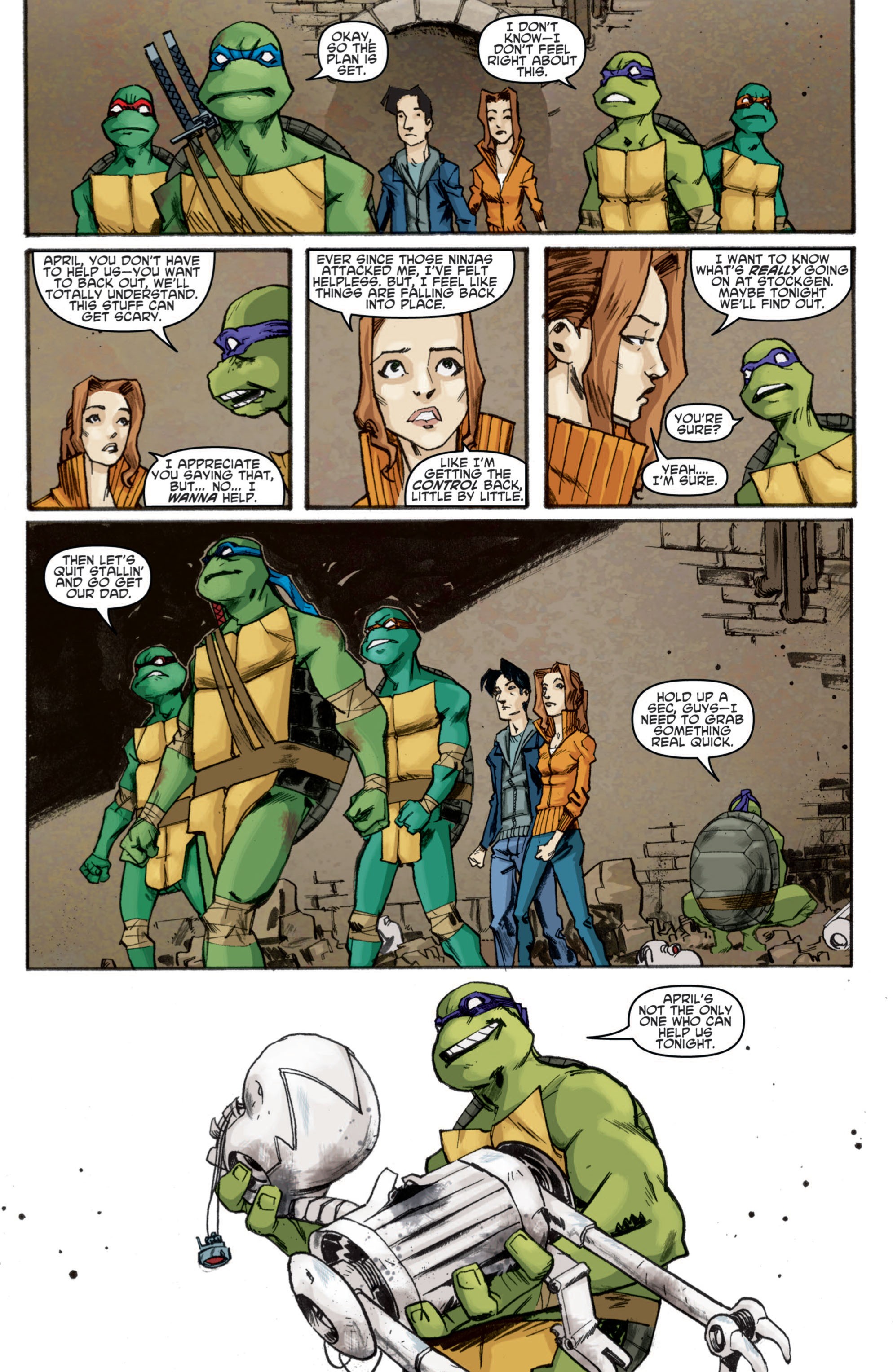 Read online Teenage Mutant Ninja Turtles (2011) comic -  Issue #9 - 12