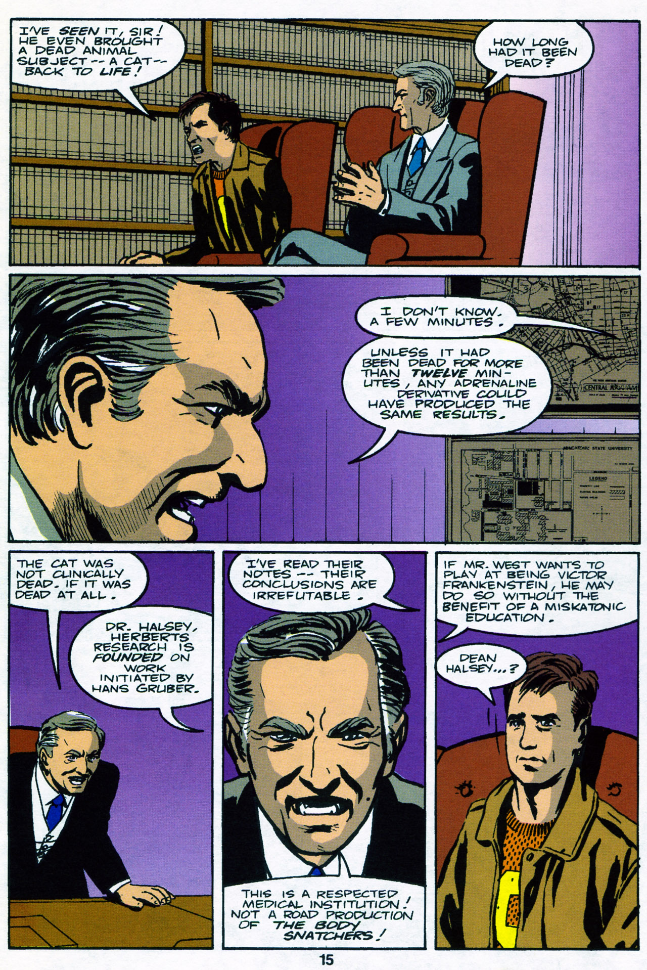 Read online Re-Animator (1991) comic -  Issue #2 - 17