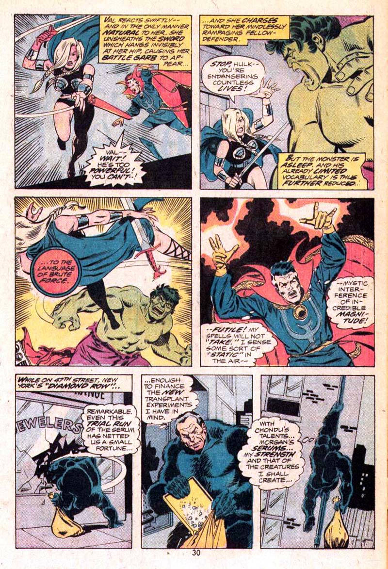 Read online The Defenders (1972) comic -  Issue #21 - 18