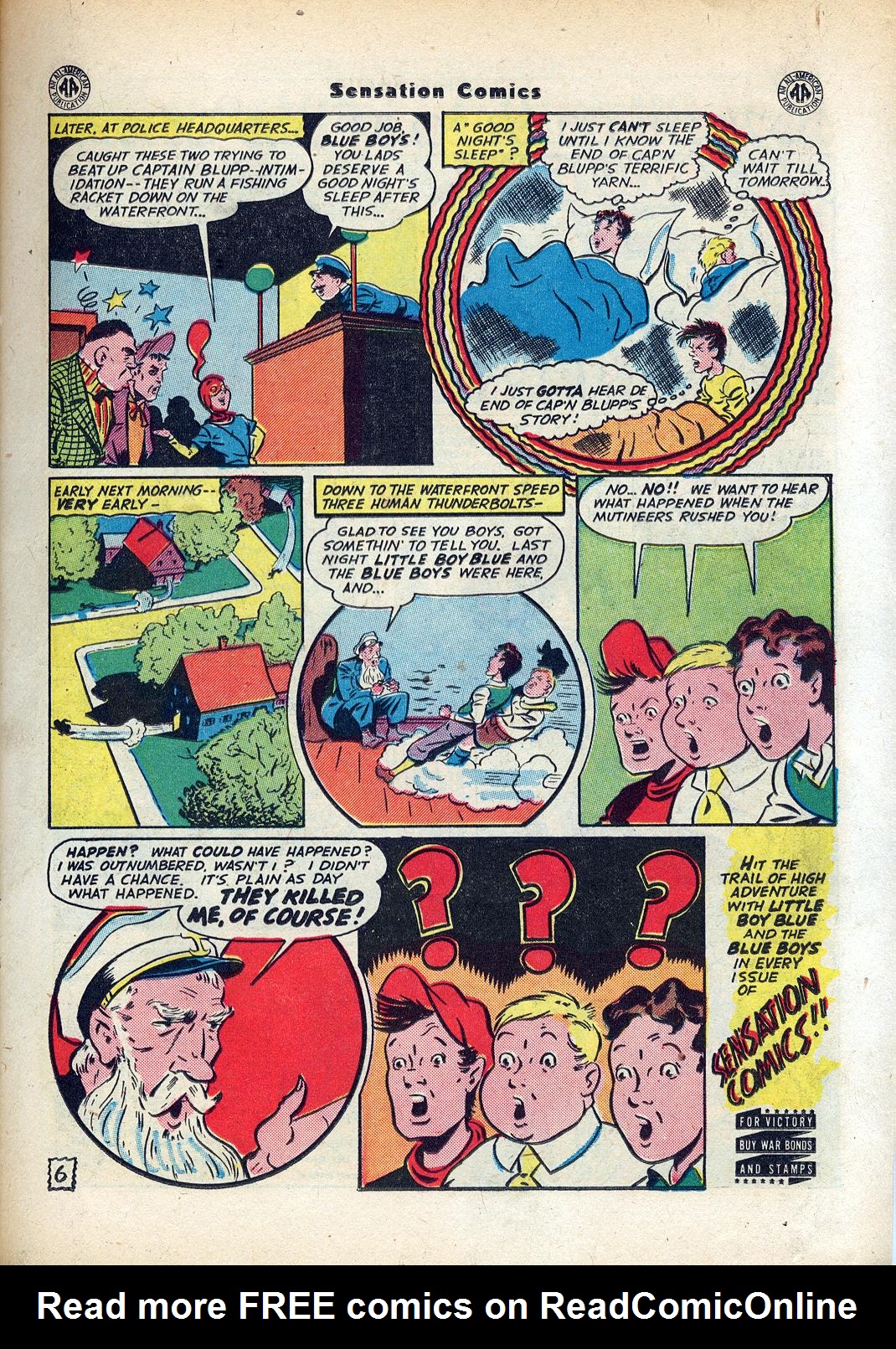 Read online Sensation (Mystery) Comics comic -  Issue #45 - 21