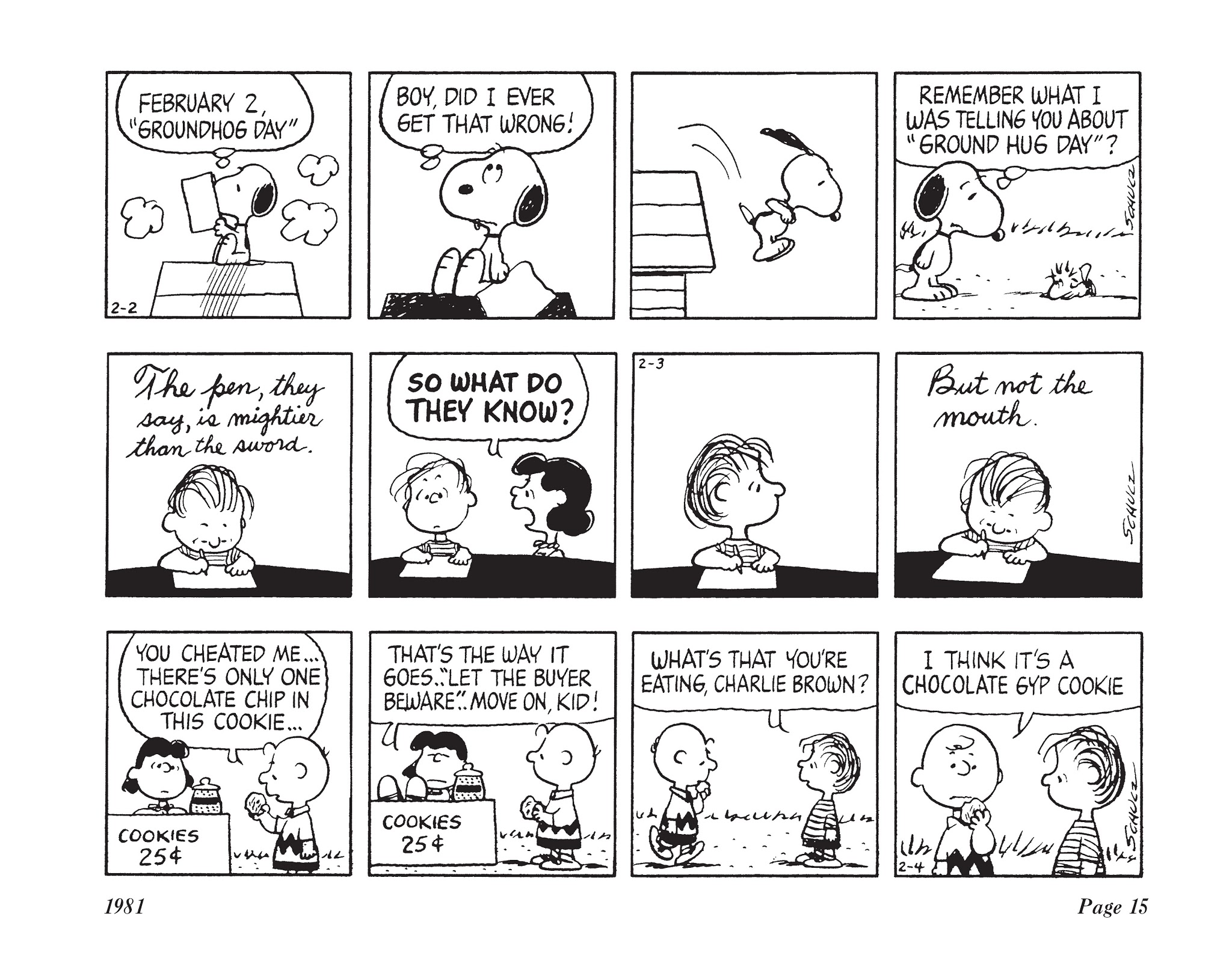Read online The Complete Peanuts comic -  Issue # TPB 16 - 33