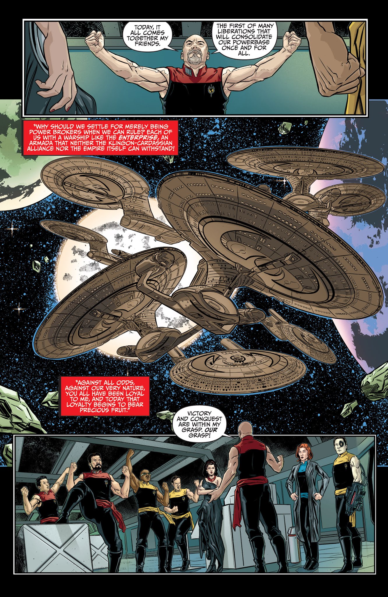 Read online Star Trek: The Next Generation: Through the Mirror comic -  Issue #4 - 11