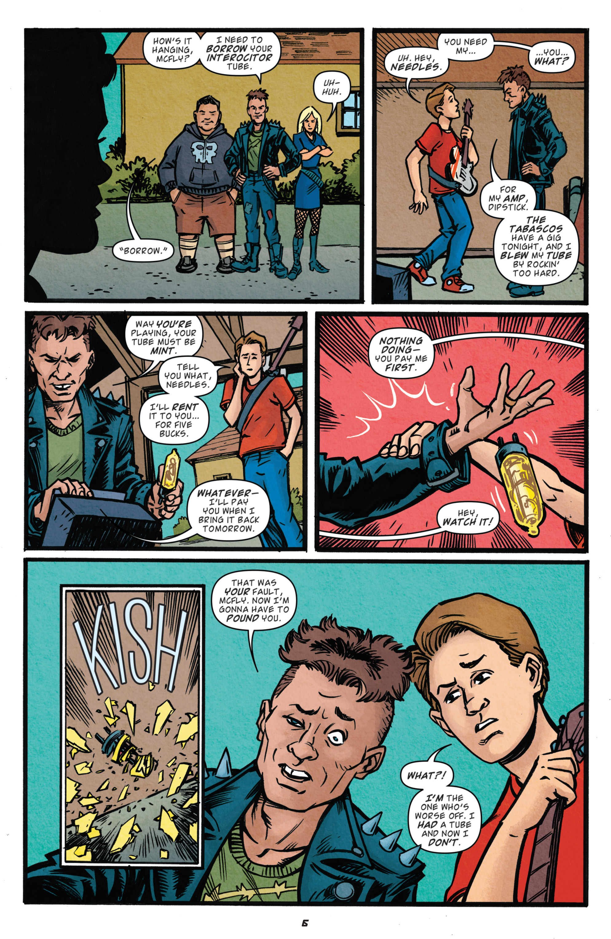 Read online Back to the Future (2015) comic -  Issue #1 - 8
