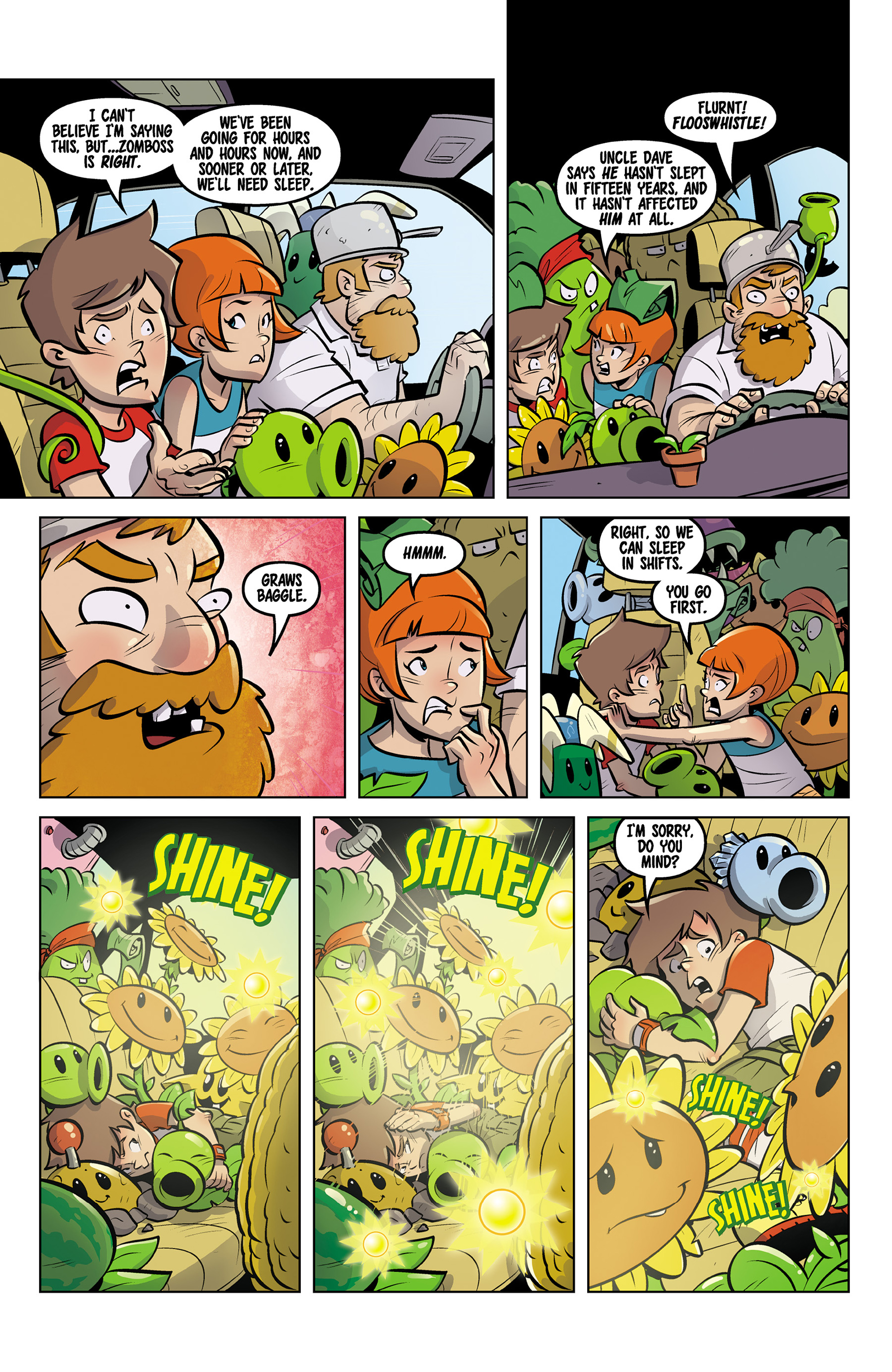 Read online Plants vs. Zombies: Petal to the Metal comic -  Issue #7 - 22