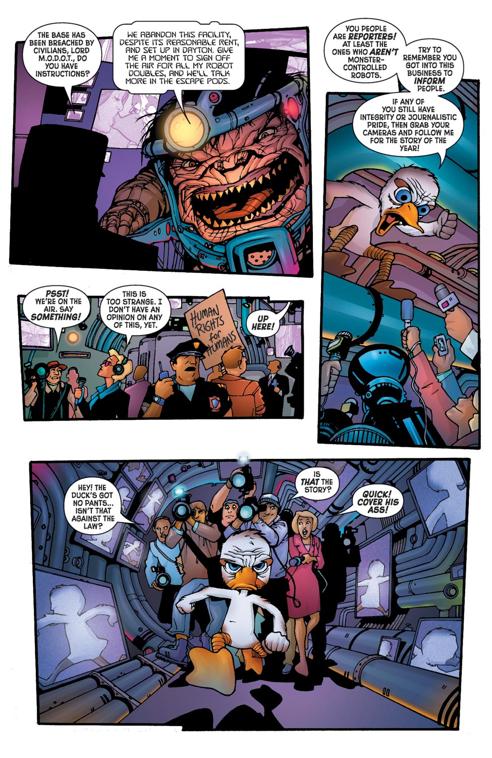 Read online Howard the Duck (2007) comic -  Issue #4 - 12
