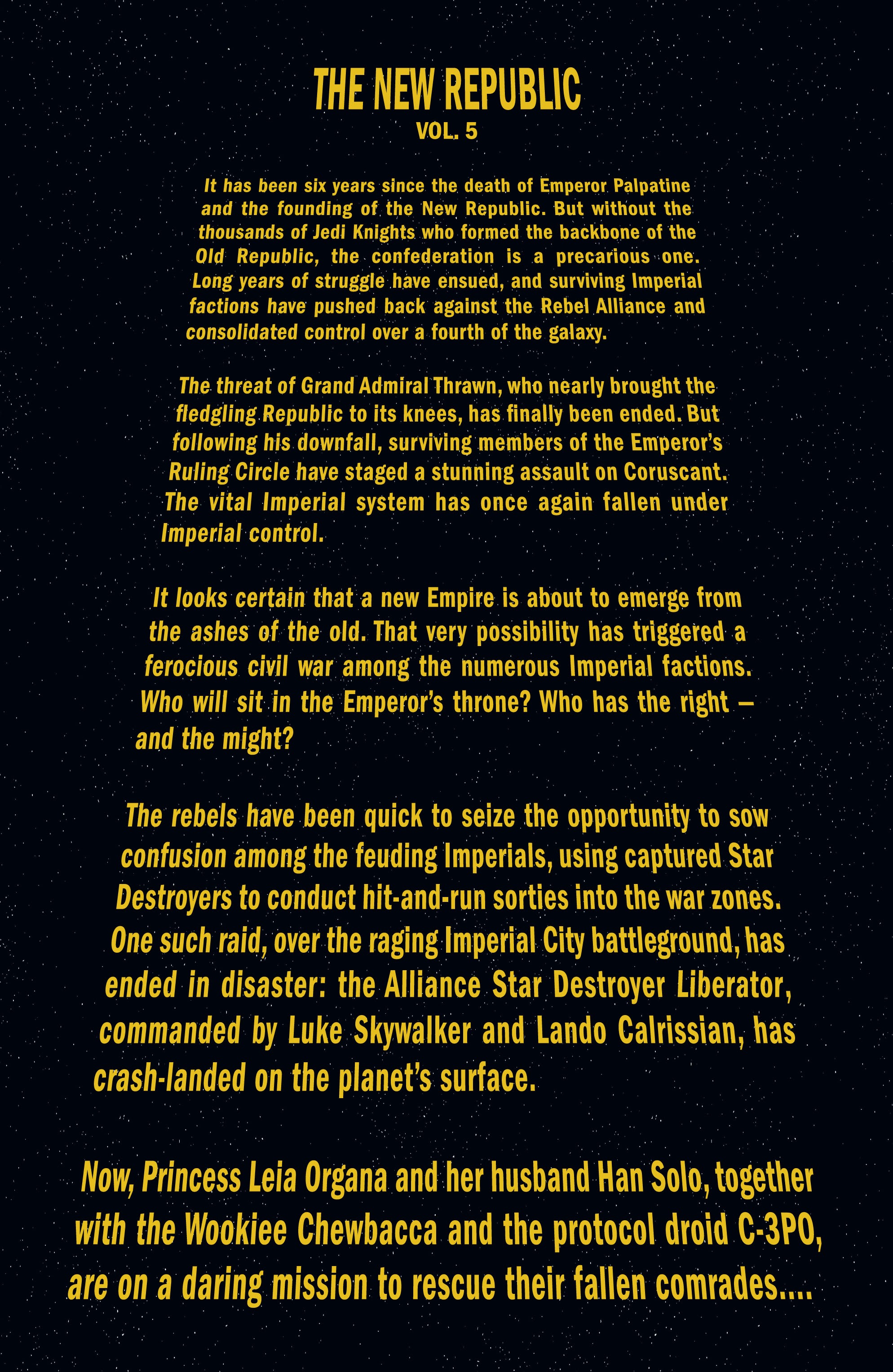 Read online Star Wars Legends: The New Republic - Epic Collection comic -  Issue # TPB 5 (Part 1) - 5