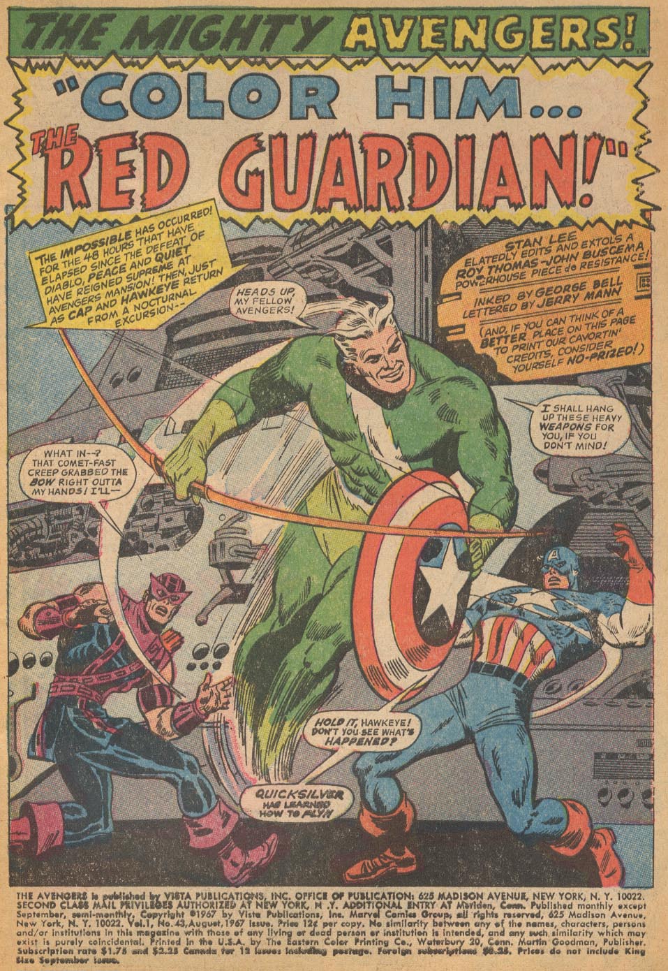 Read online The Avengers (1963) comic -  Issue #43 - 3