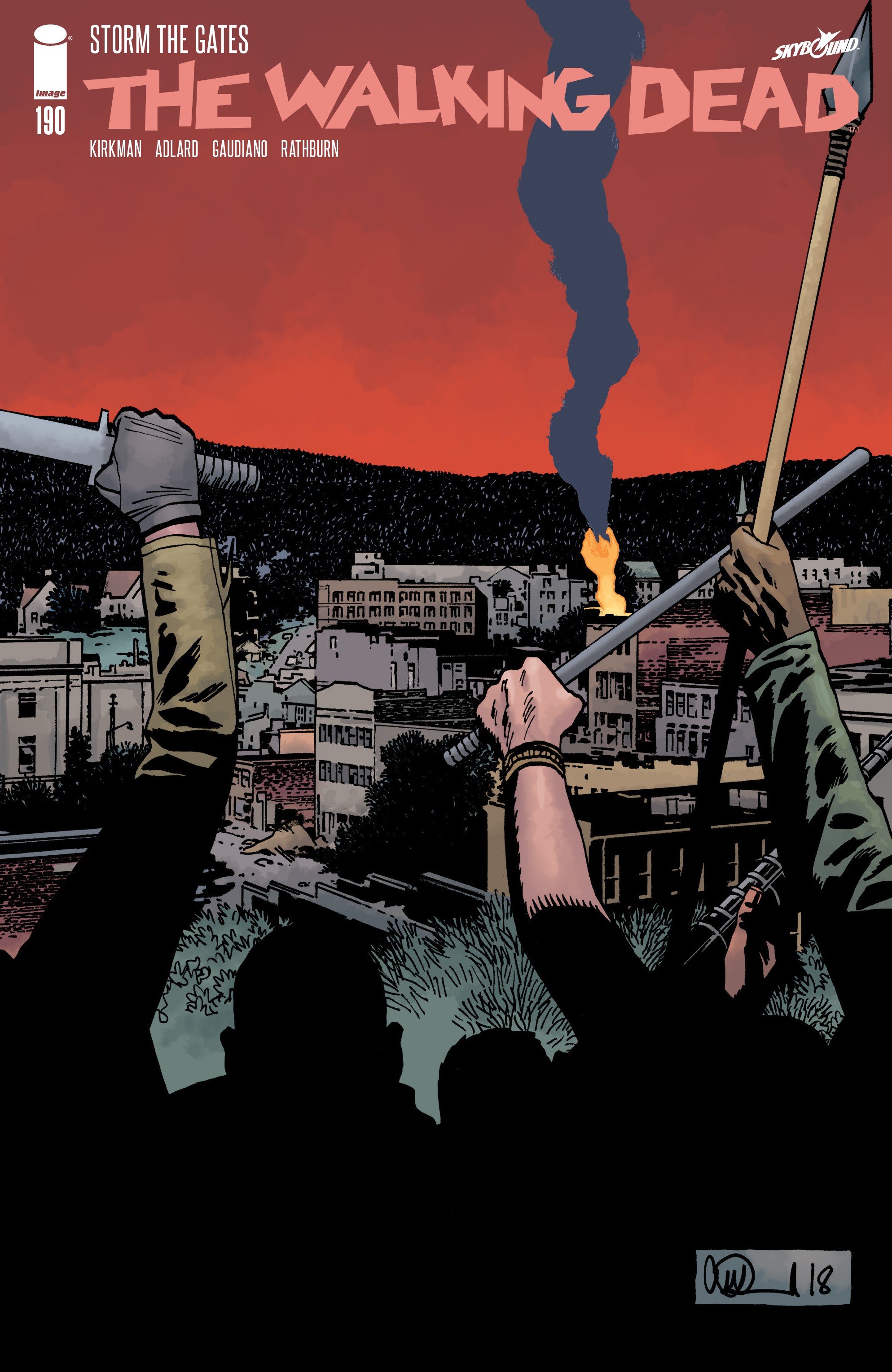 Read online The Walking Dead comic -  Issue #190 - 1