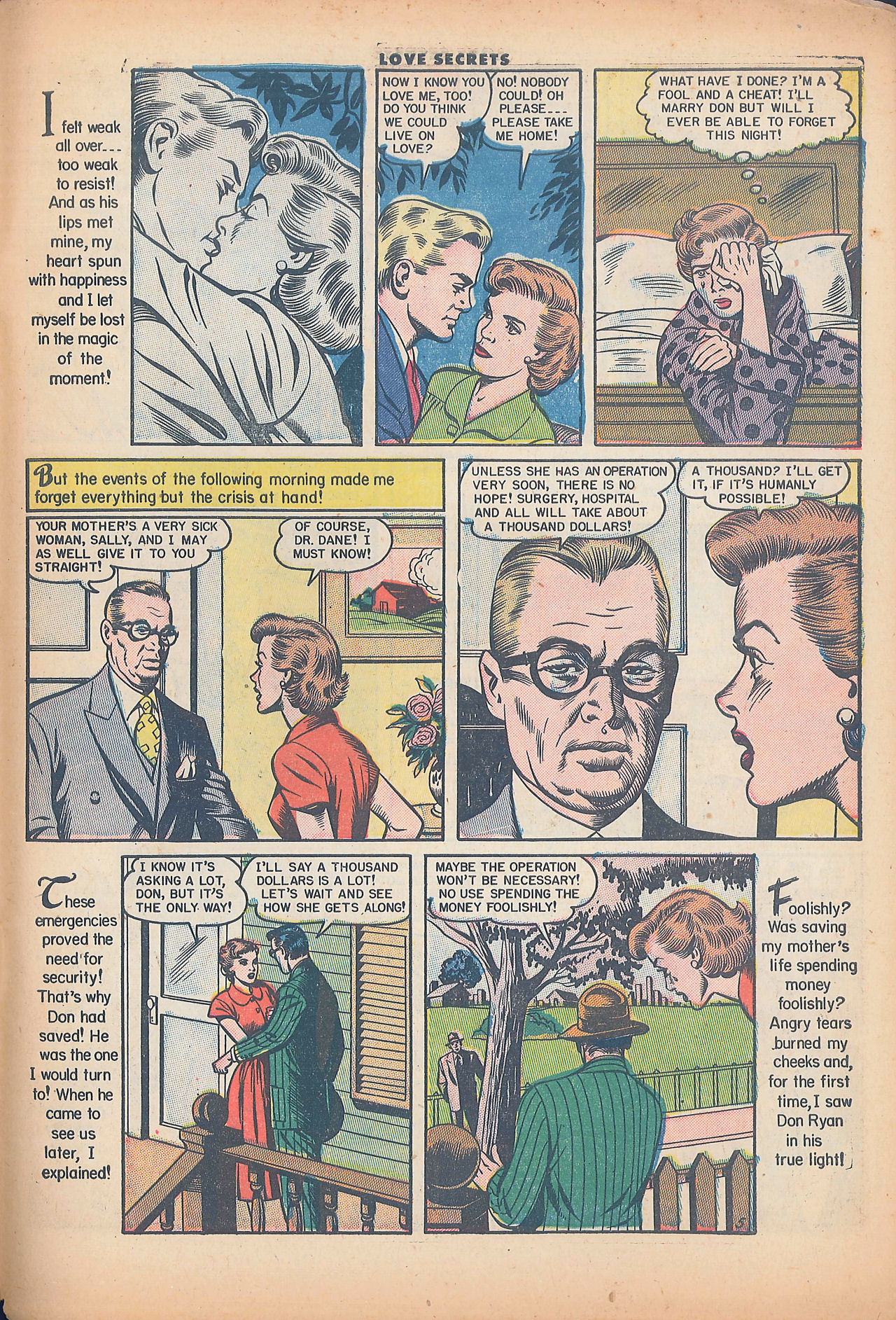 Read online Love Secrets (1953) comic -  Issue #42 - 31