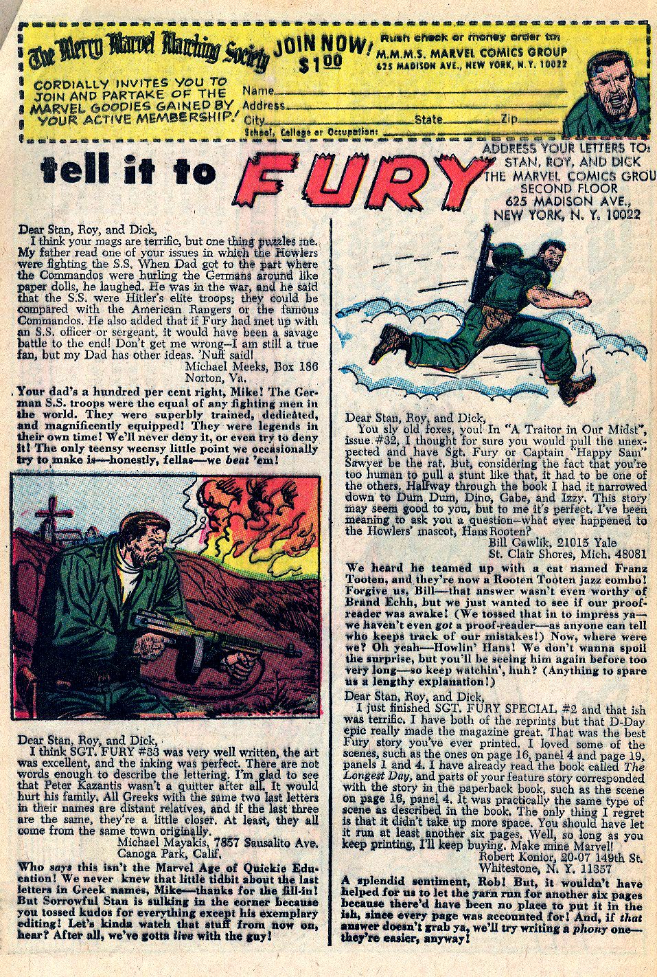 Read online Sgt. Fury comic -  Issue #36 - 31