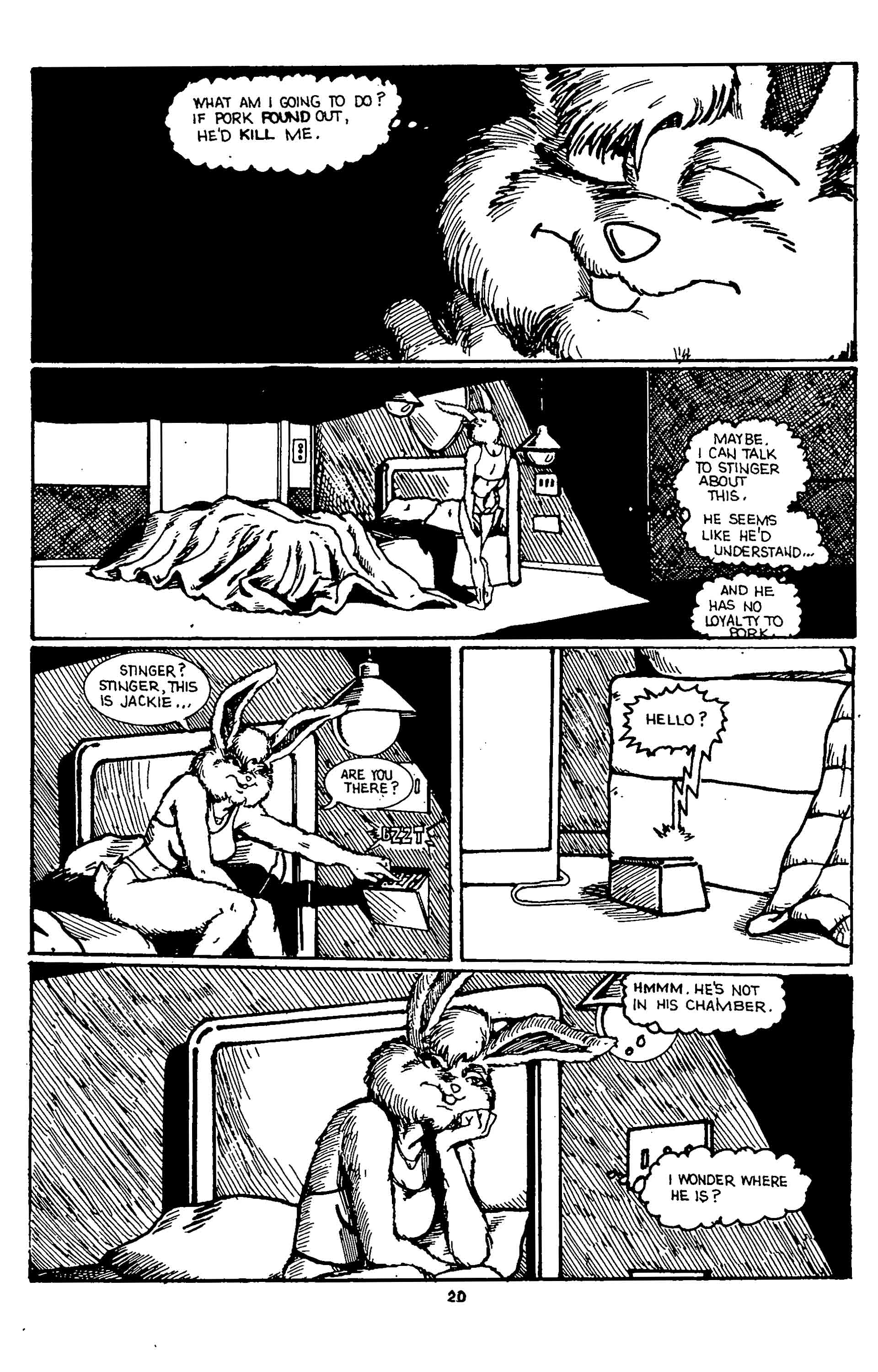 Read online Space Beaver comic -  Issue #8 - 22