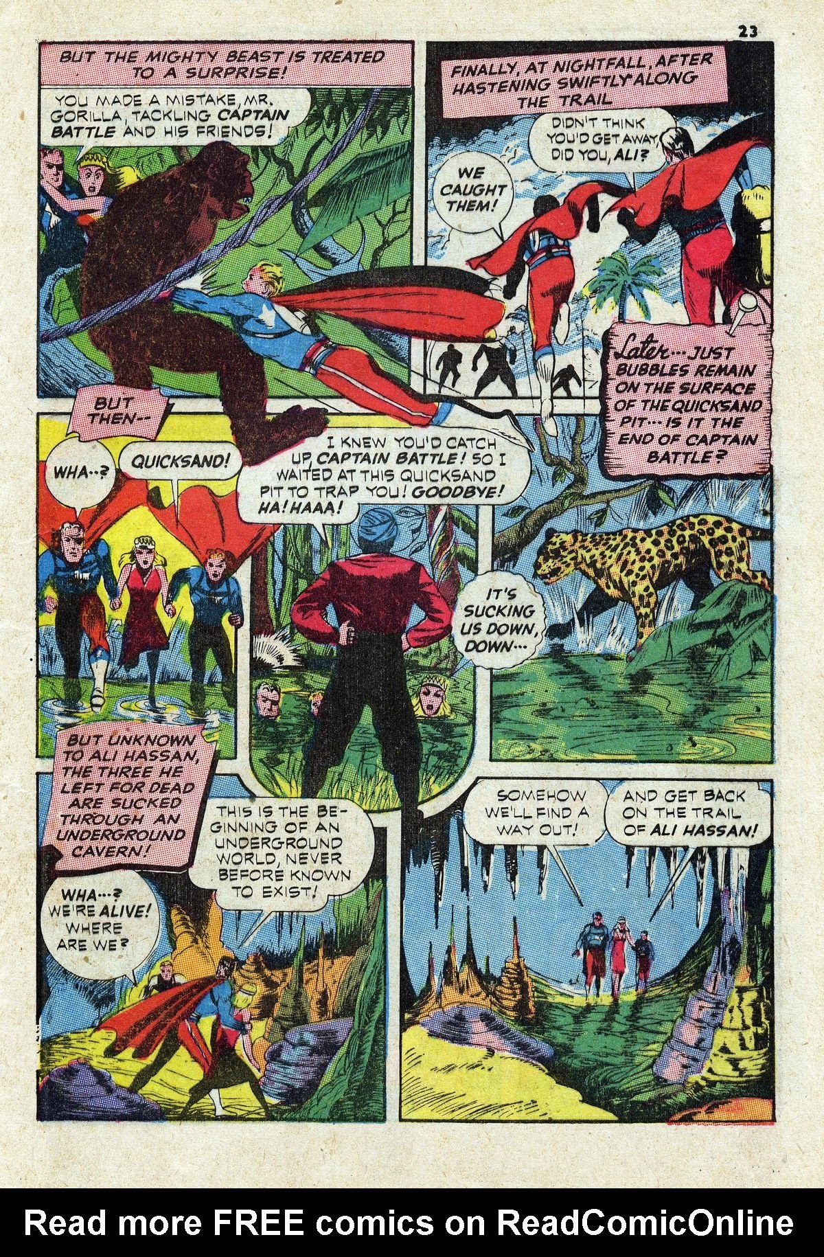 Read online Captain Battle Comics comic -  Issue #2 - 26