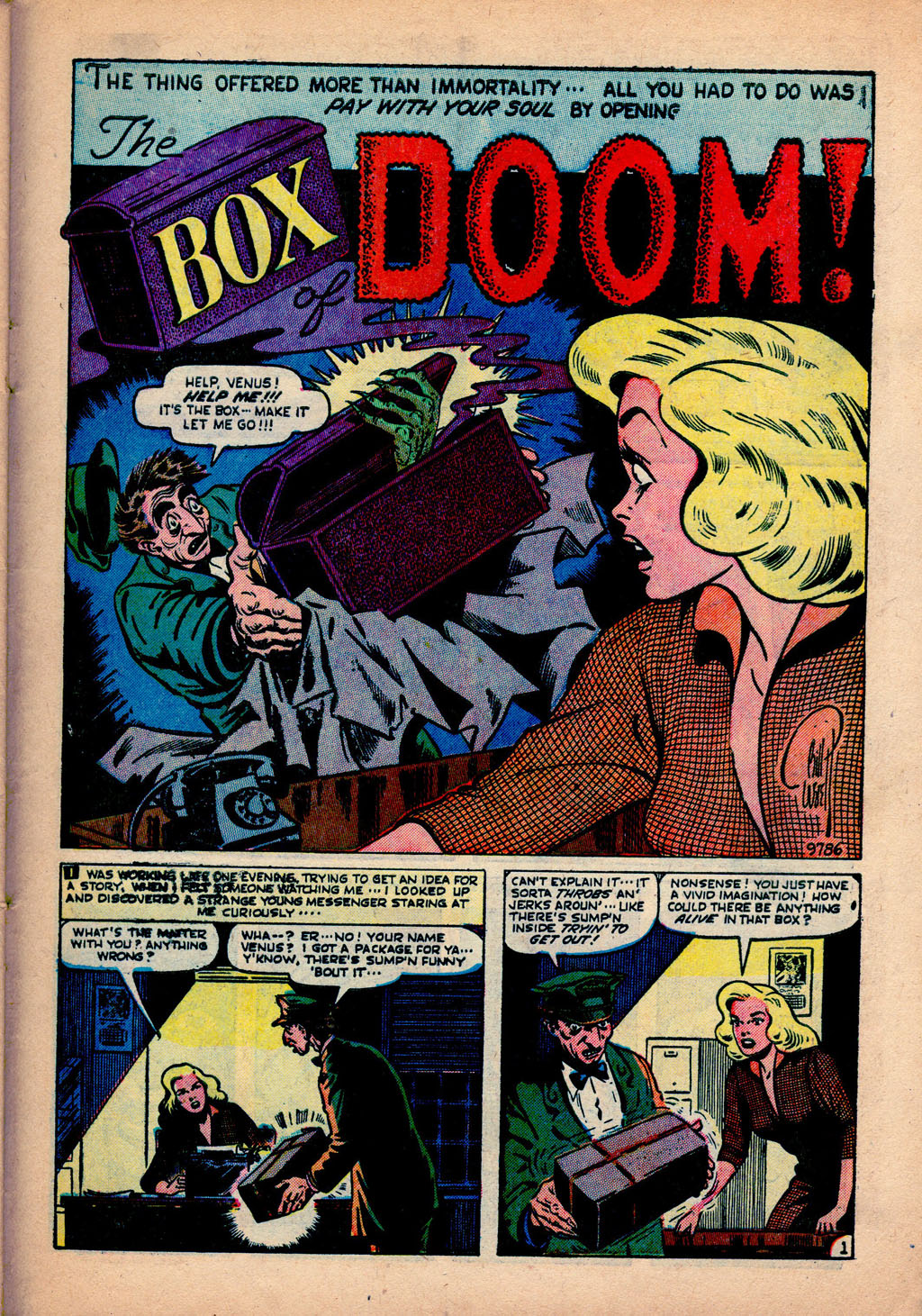 Read online Venus (1948) comic -  Issue #19 - 29