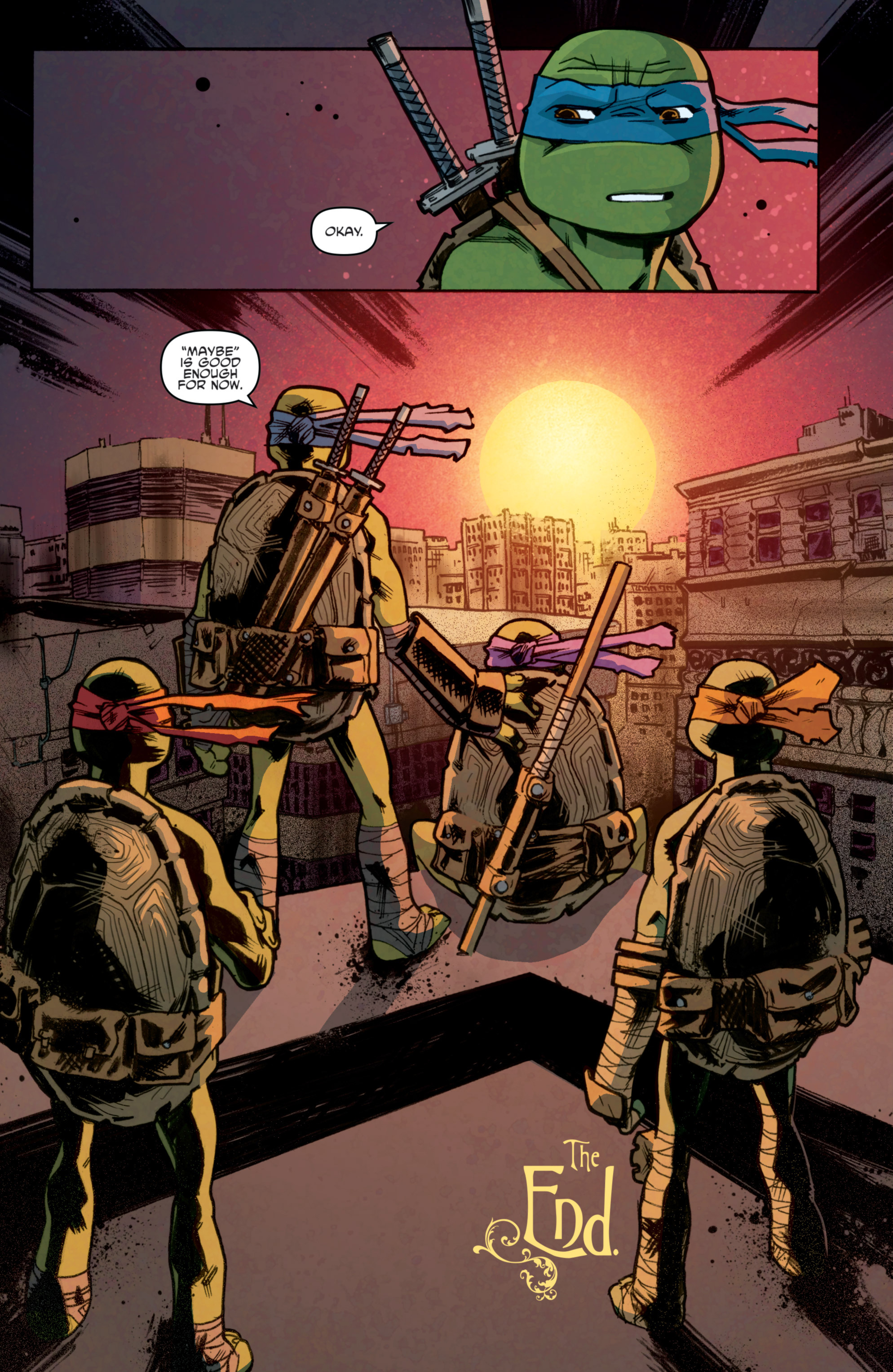 Read online Teenage Mutant Ninja Turtles: Turtles in Time comic -  Issue #4 - 24