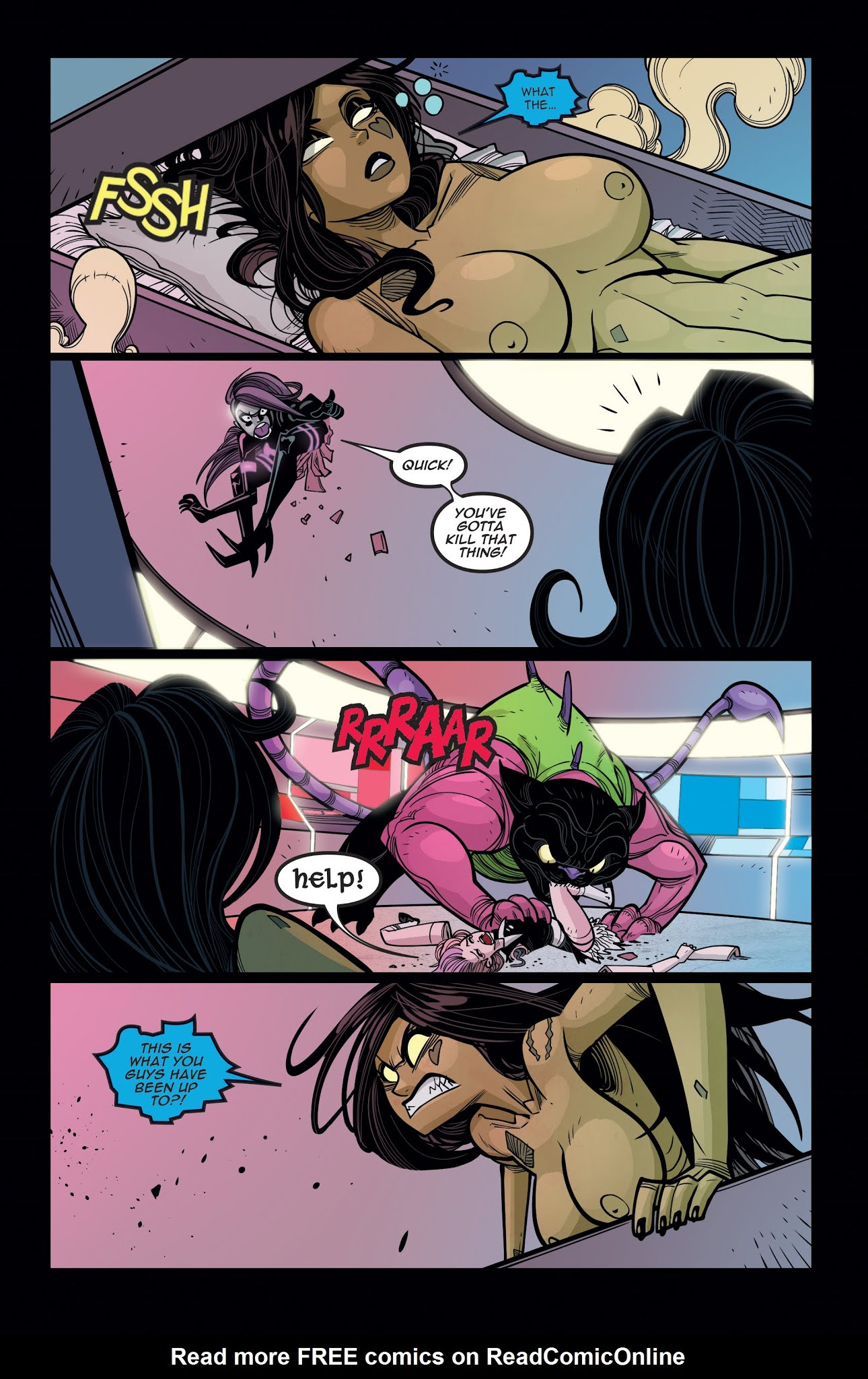 Read online Danger Doll Squad: Galactic Gladiators comic -  Issue #4 - 21