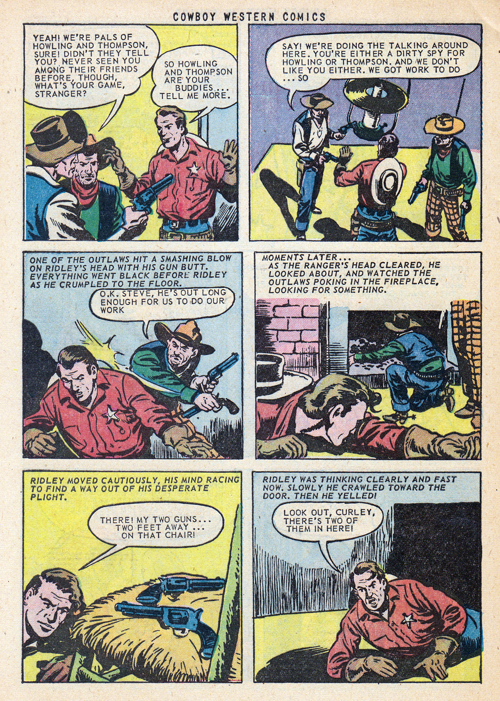Read online Cowboy Western Comics (1948) comic -  Issue #38 - 32