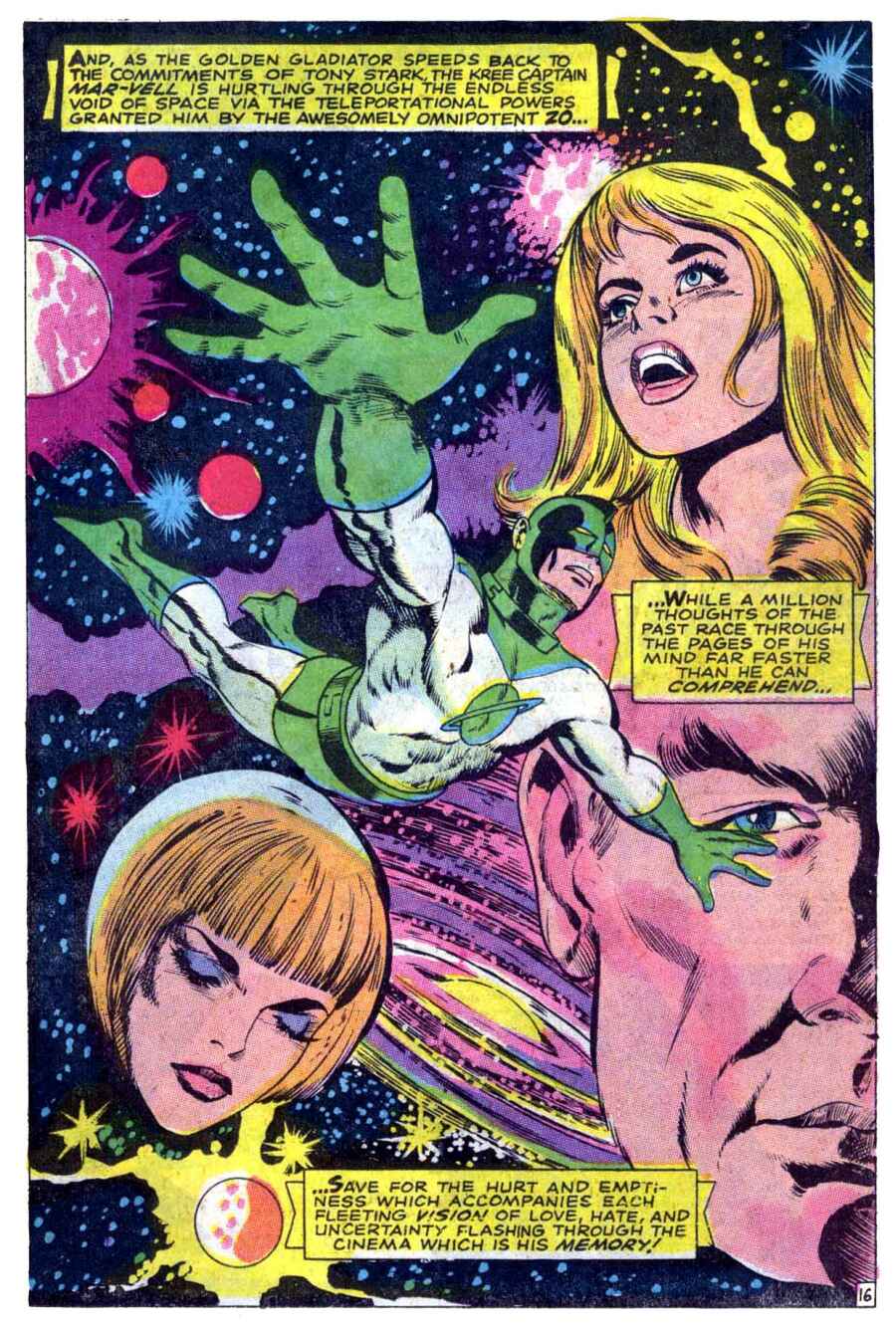 Captain Marvel (1968) Issue #14 #14 - English 17