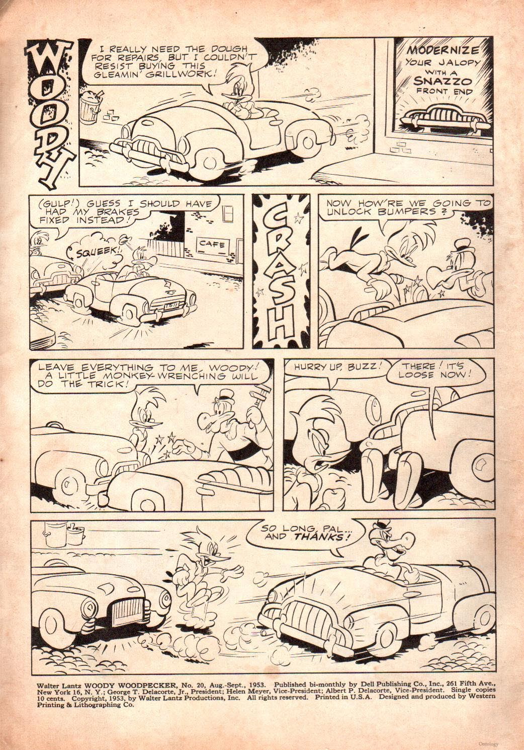 Read online Walter Lantz Woody Woodpecker (1952) comic -  Issue #20 - 2