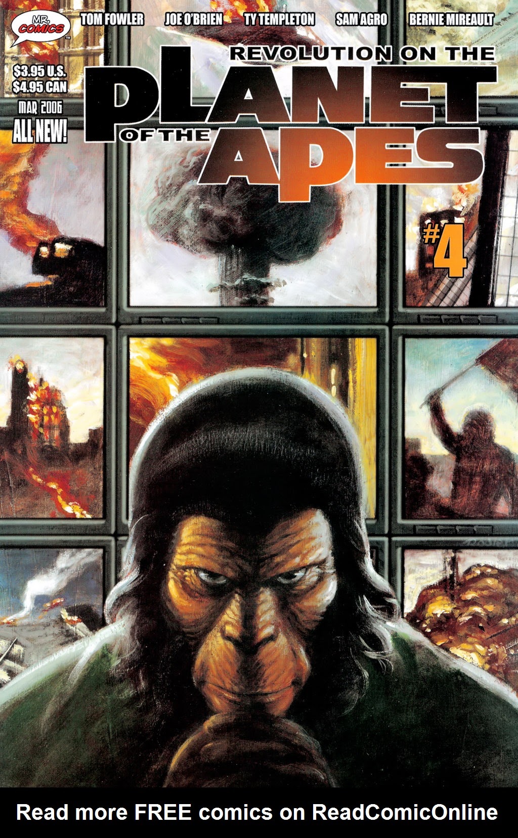 Read online Revolution on the Planet of the Apes comic -  Issue #4 - 1