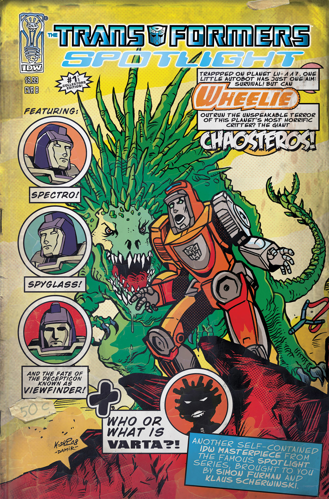 Read online Transformers Spotlight: Wheelie comic -  Issue # Full - 2