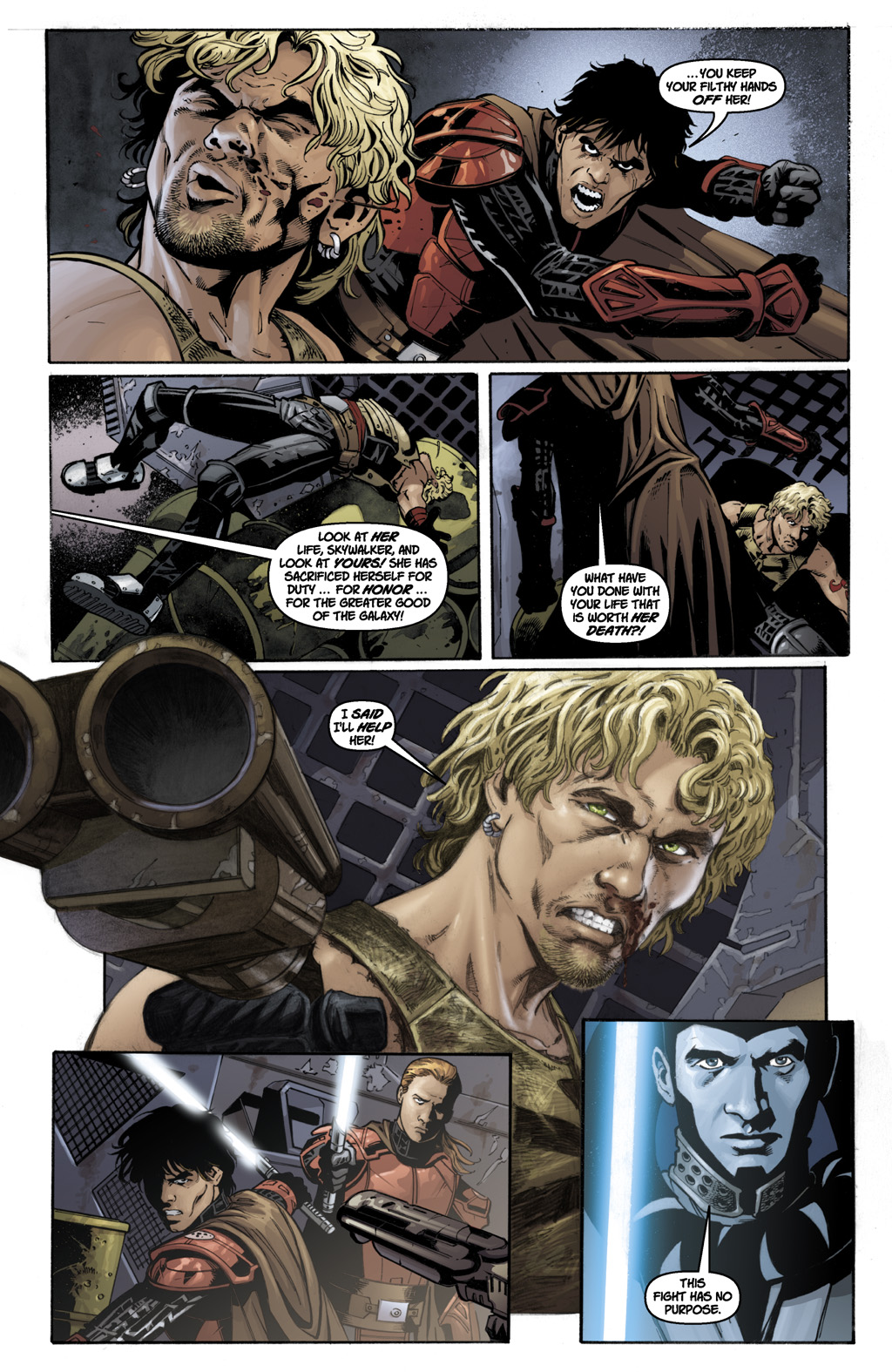 Read online Star Wars: Legacy (2006) comic -  Issue #7 - 16