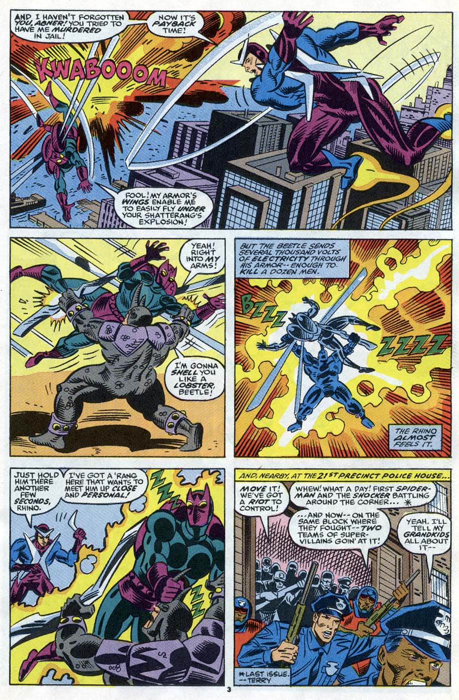 Read online Deadly Foes of Spider-Man comic -  Issue #4 - 4