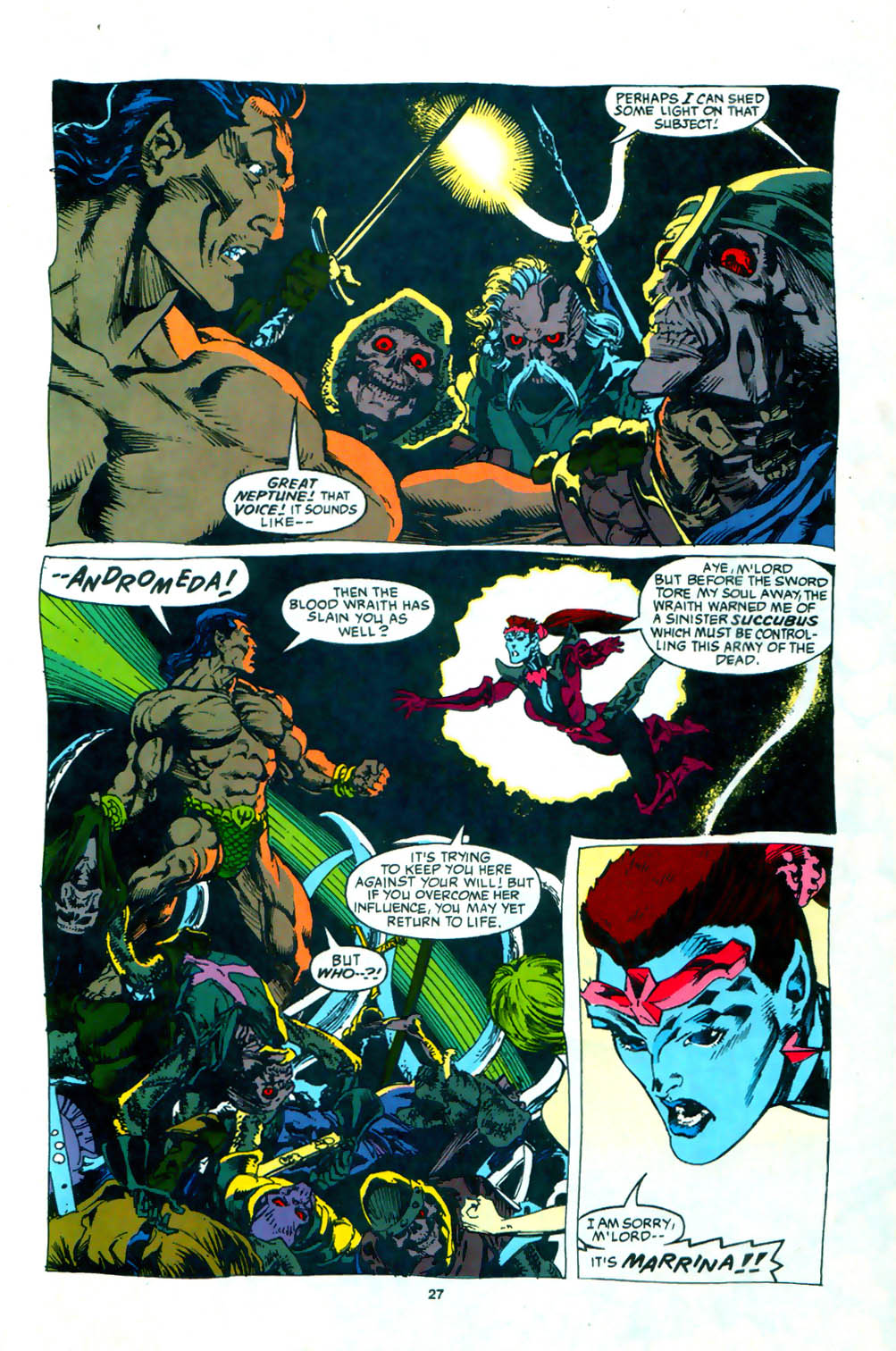 Read online Namor, The Sub-Mariner comic -  Issue #61 - 20