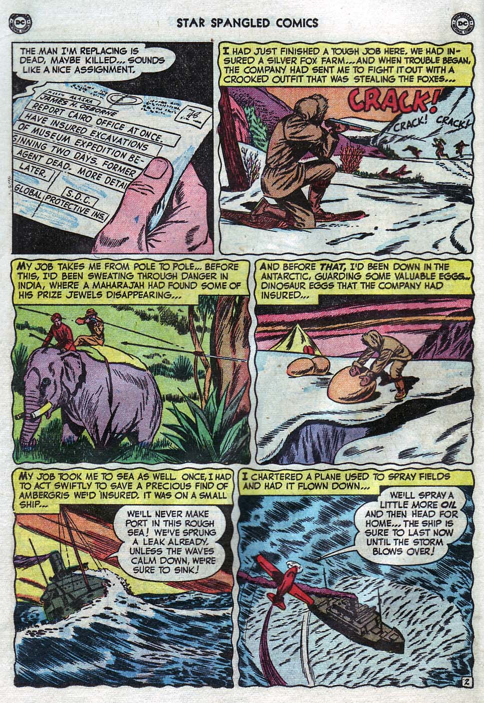 Read online Star Spangled Comics comic -  Issue #108 - 26