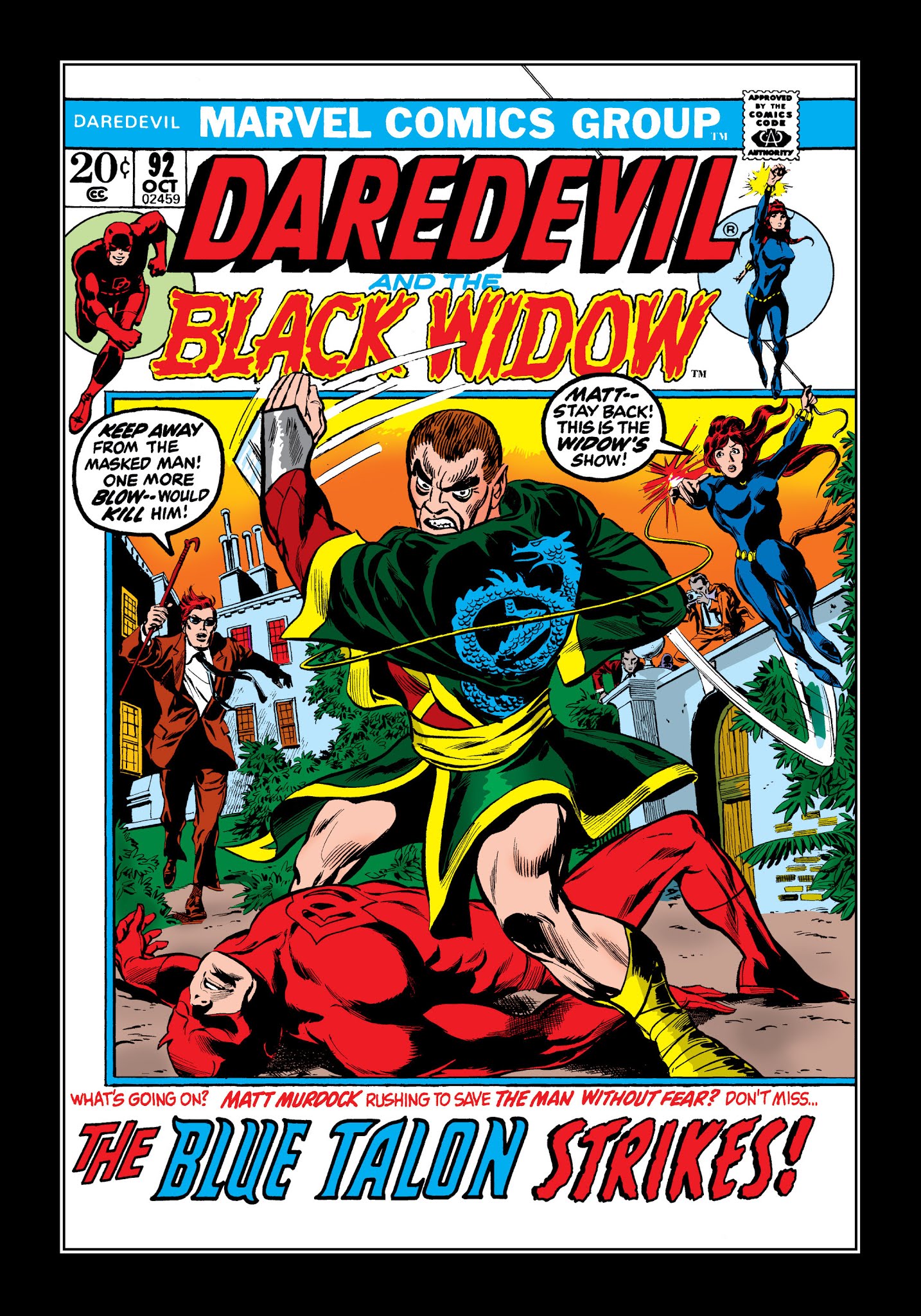 Read online Marvel Masterworks: Daredevil comic -  Issue # TPB 9 (Part 2) - 59