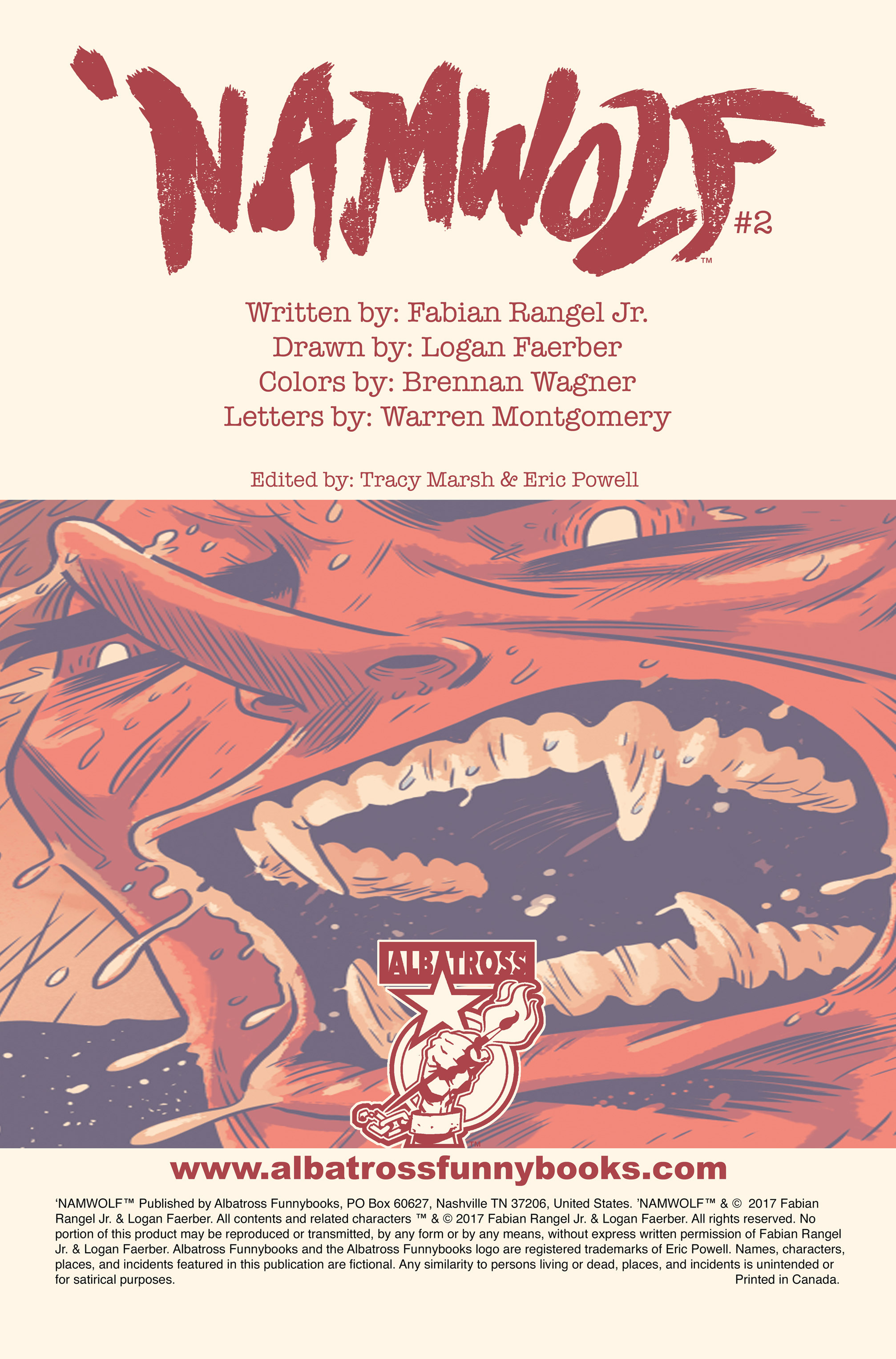 Read online 'Namwolf comic -  Issue #2 - 2
