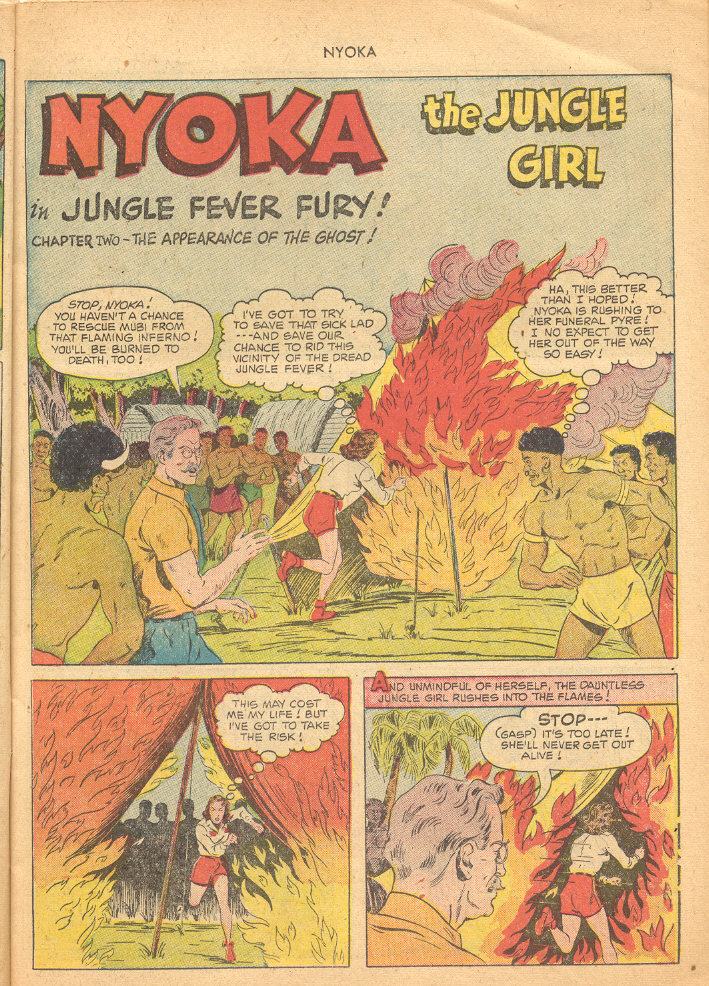 Read online Nyoka the Jungle Girl (1945) comic -  Issue #56 - 11