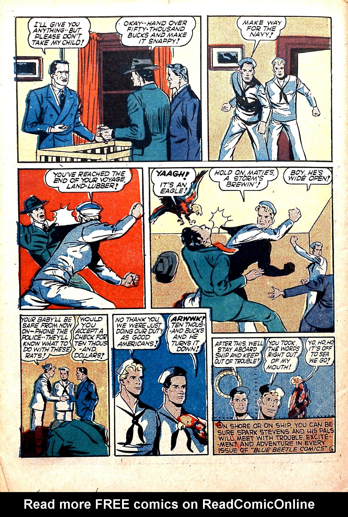 Read online The Blue Beetle comic -  Issue #17 - 66