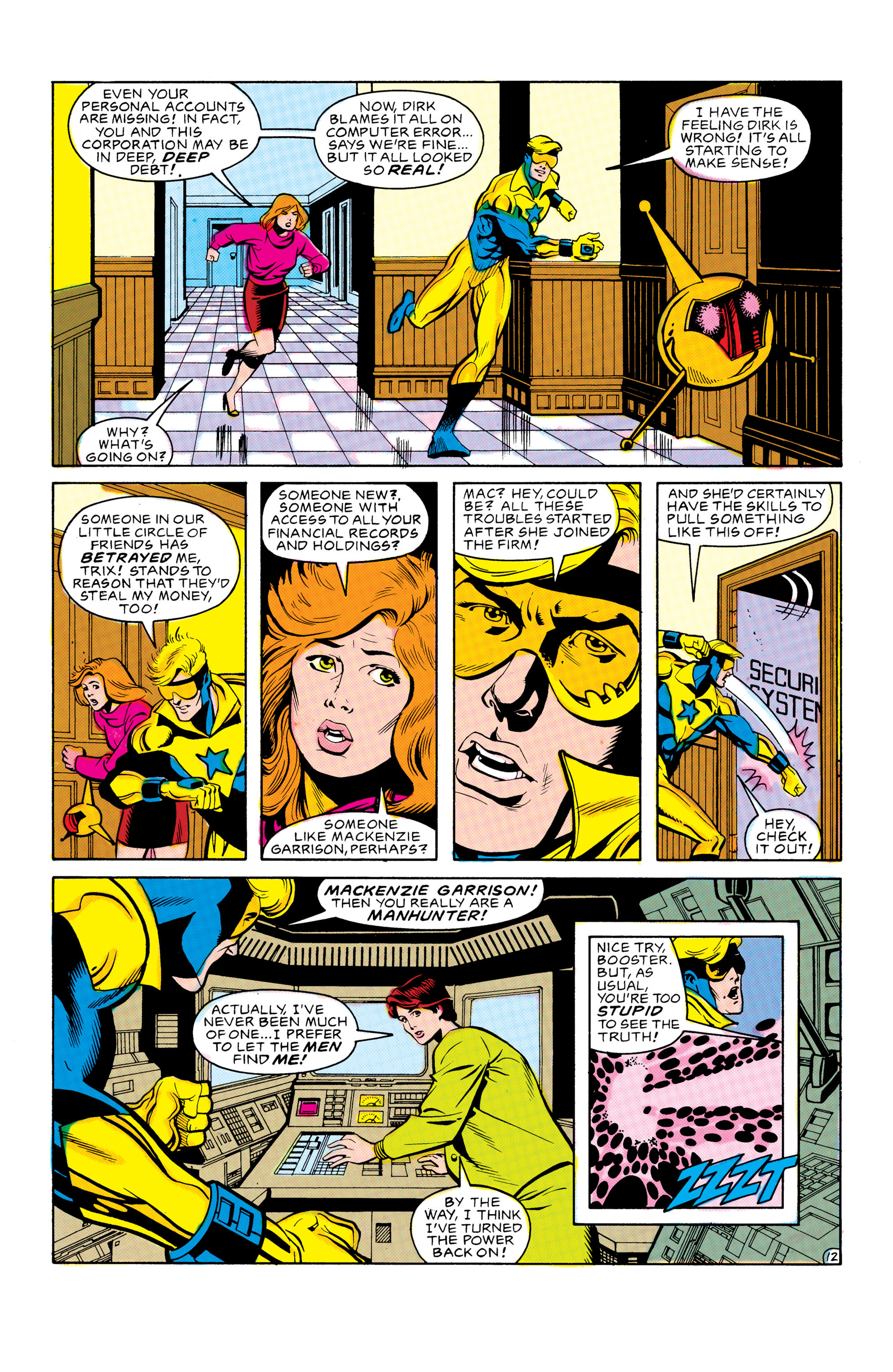 Read online Booster Gold (1986) comic -  Issue #24 - 13