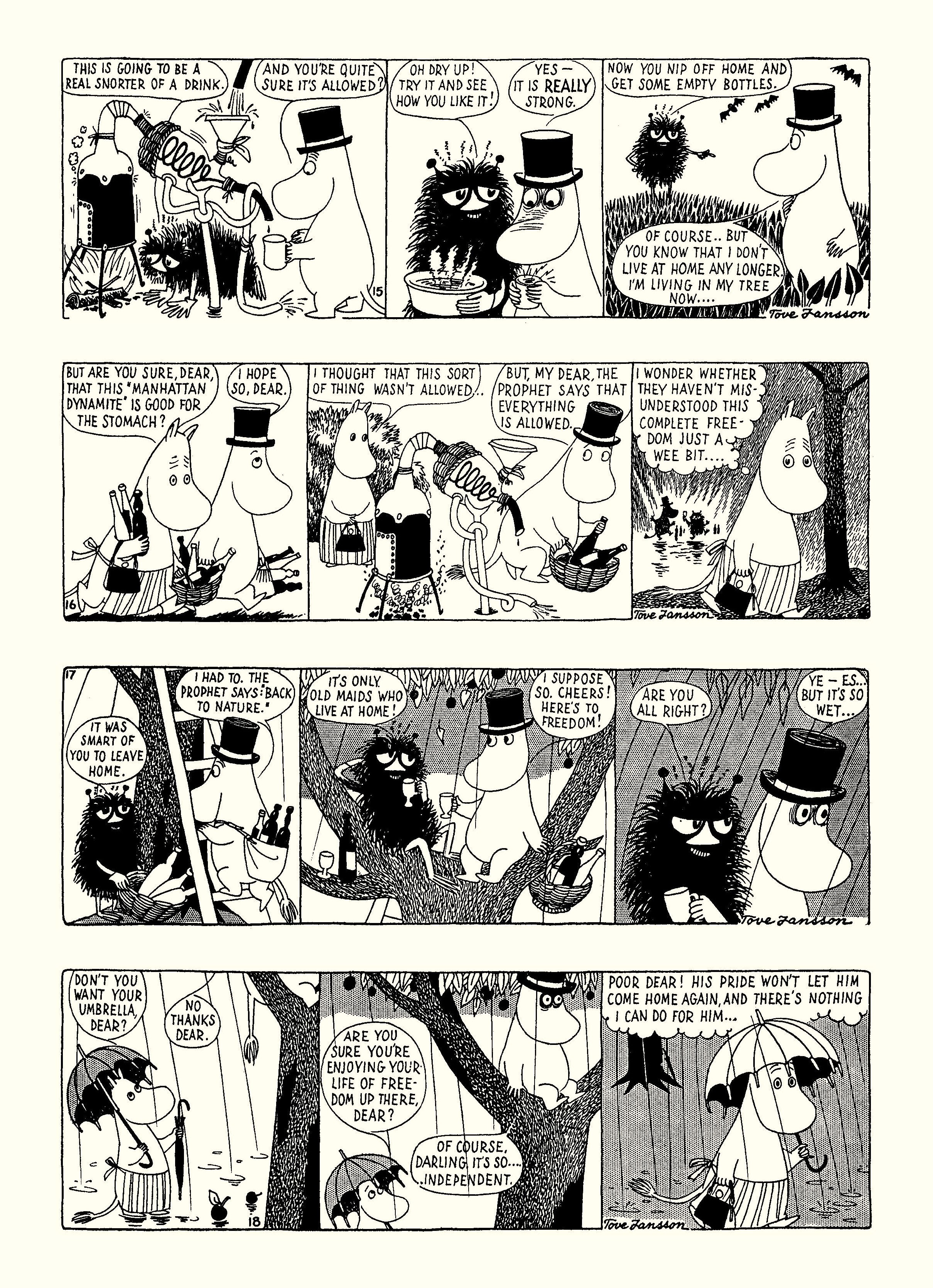 Read online Moomin: The Complete Tove Jansson Comic Strip comic -  Issue # TPB 2 - 68