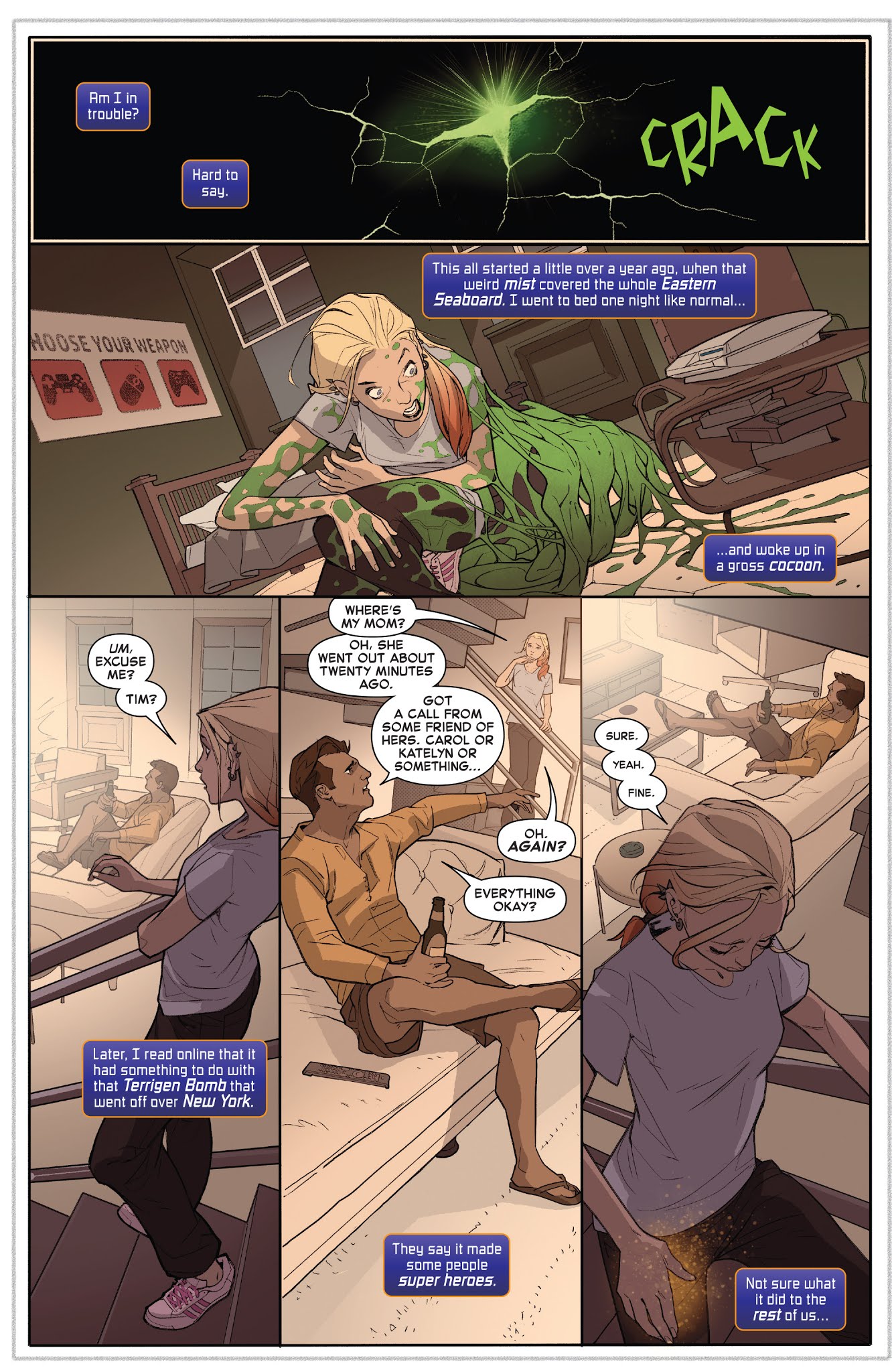 Read online Marvel Rising: Alpha comic -  Issue # Full - 7