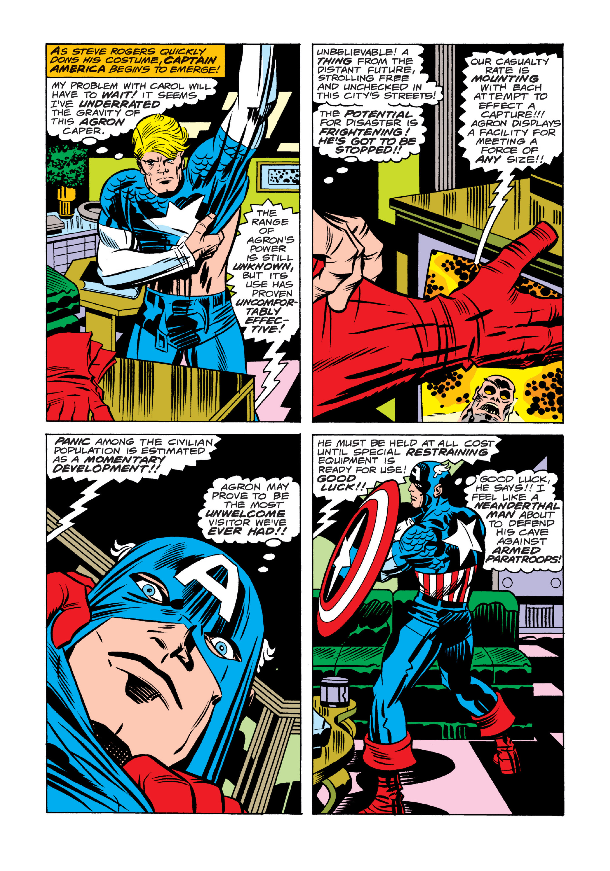 Read online Marvel Masterworks: Captain America comic -  Issue # TPB 11 (Part 1) - 90