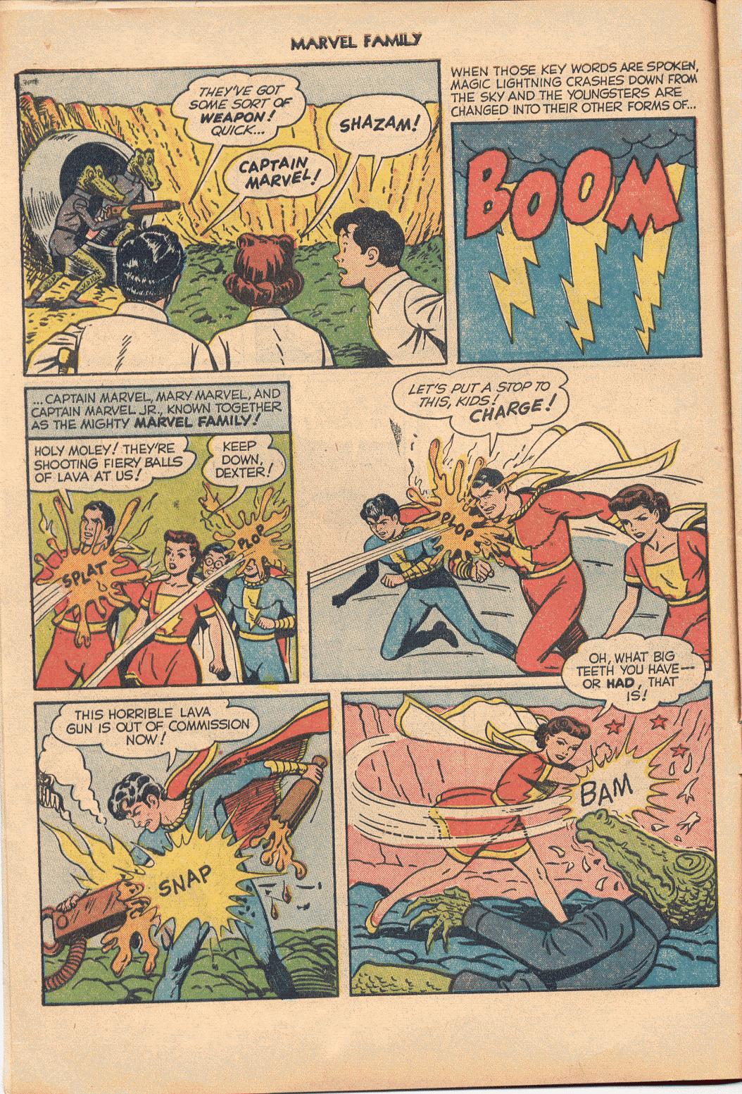 Read online The Marvel Family comic -  Issue #74 - 6