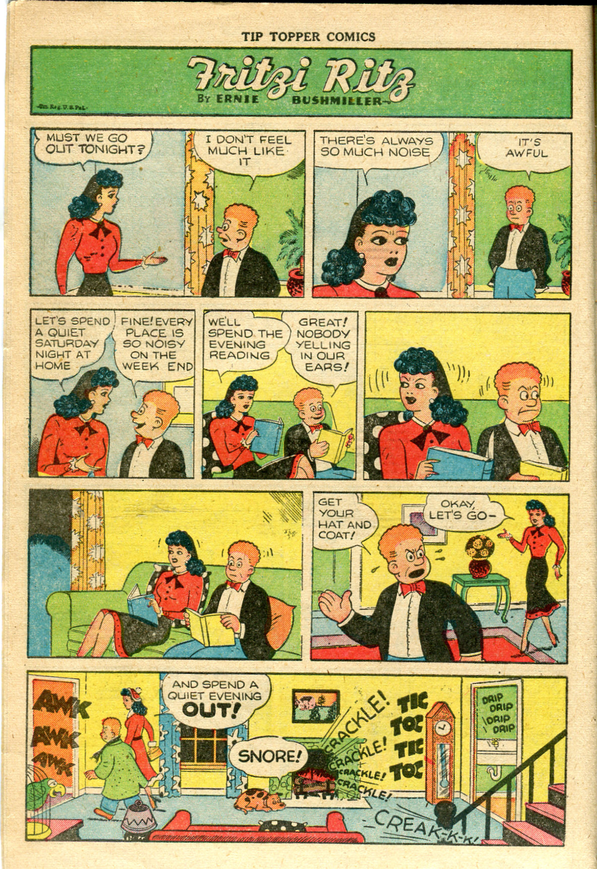 Read online Tip Topper Comics comic -  Issue #5 - 6