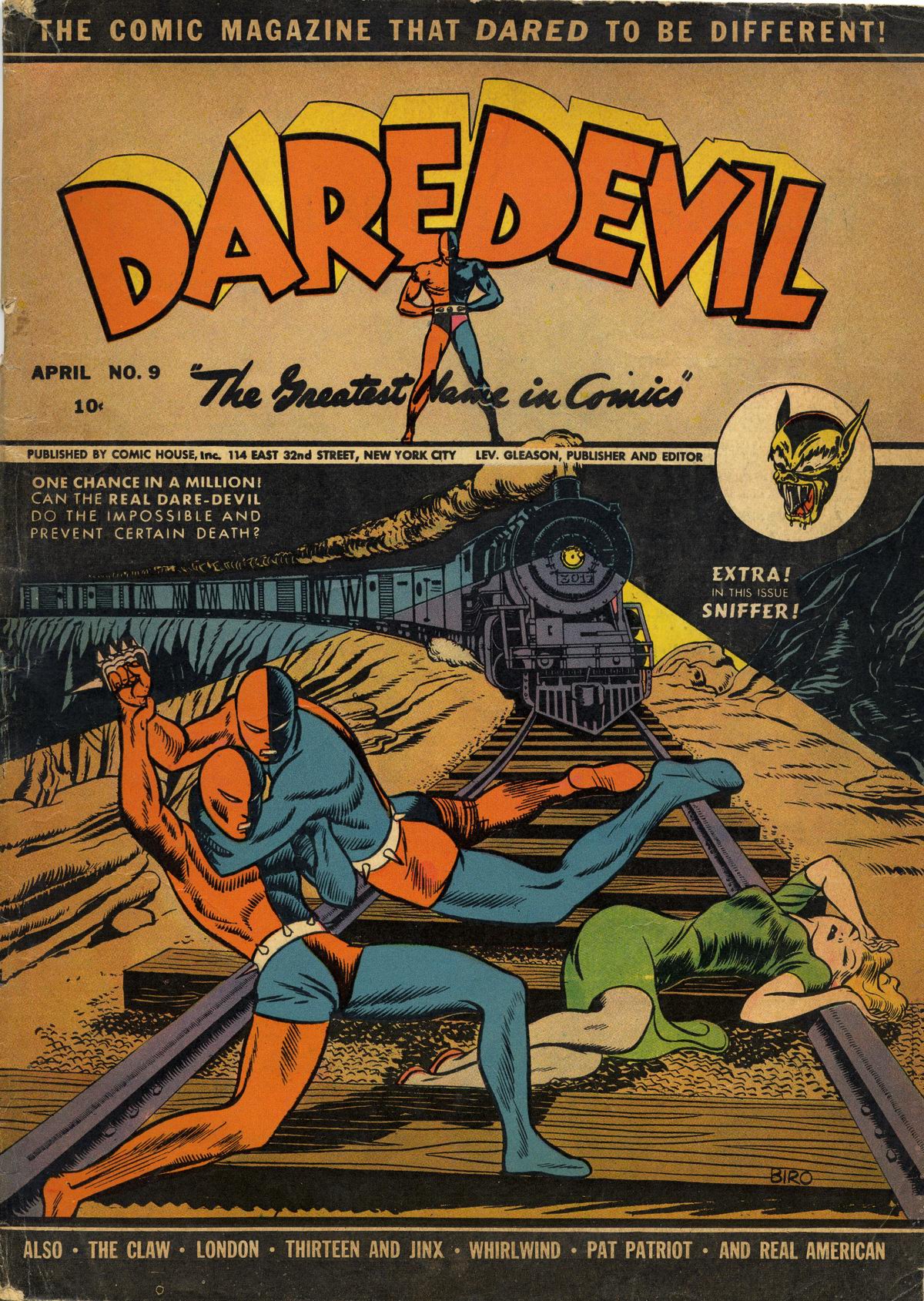 Read online Daredevil (1941) comic -  Issue #9 - 1